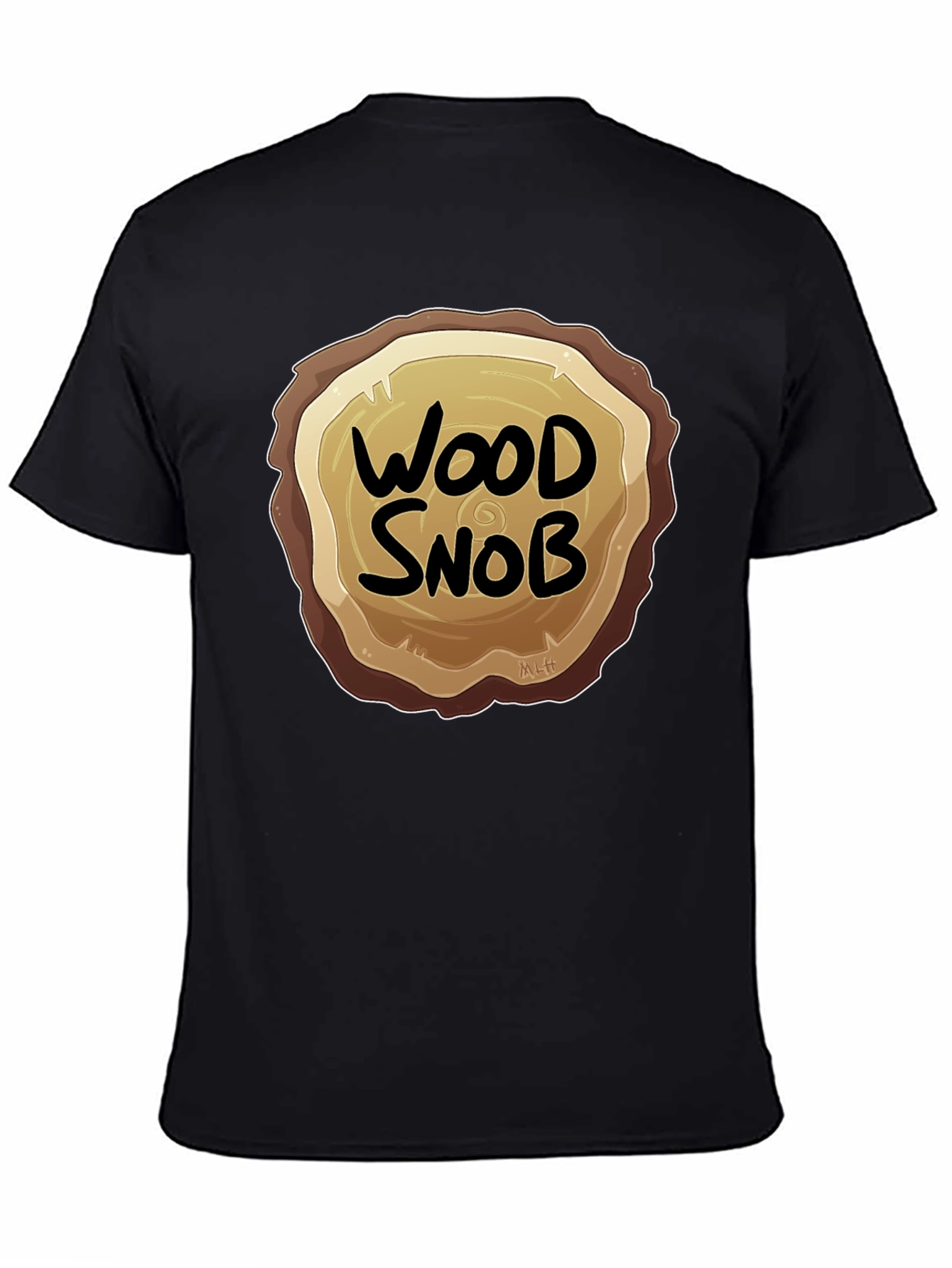 Wood Snob Graphic Tee - Lumberjack Humor T-Shirt