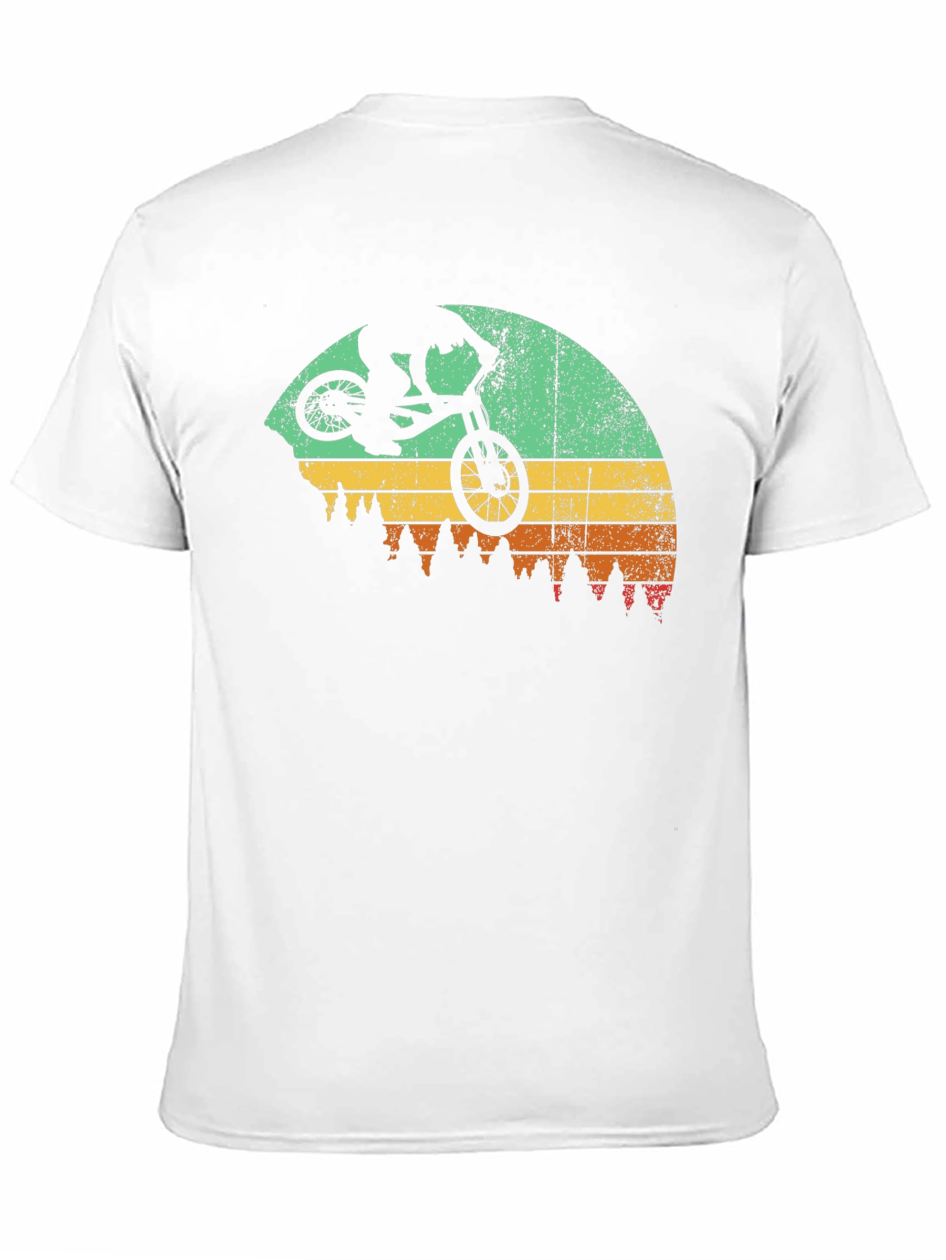 Retro Mountain Biking T-Shirt