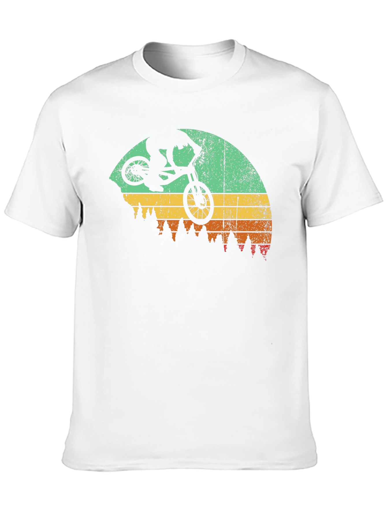 Retro Mountain Biking T-Shirt