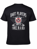 Dart Players Three In A Bed Graphic T-Shirt