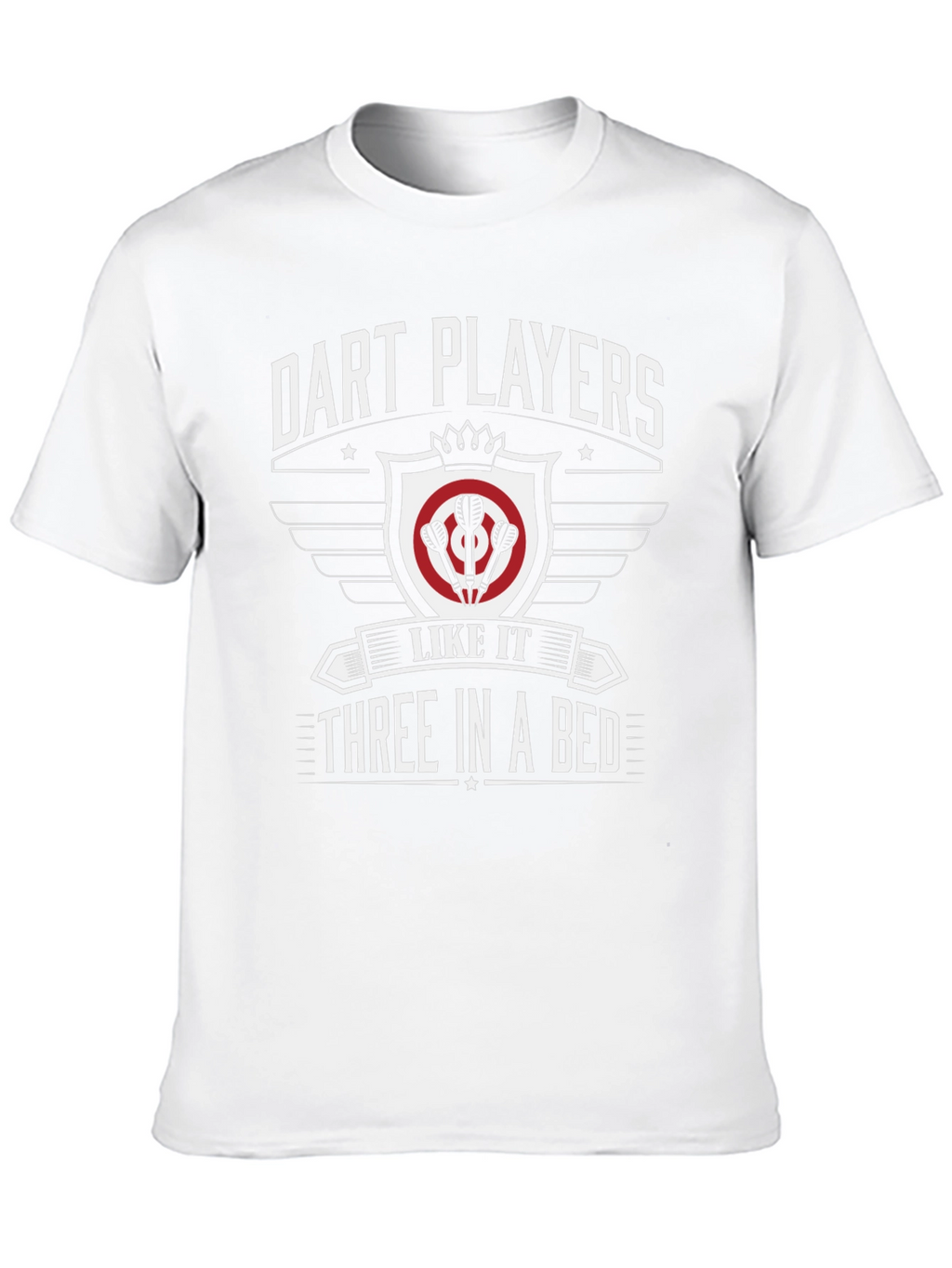 Dart Players Three In A Bed Graphic T-Shirt