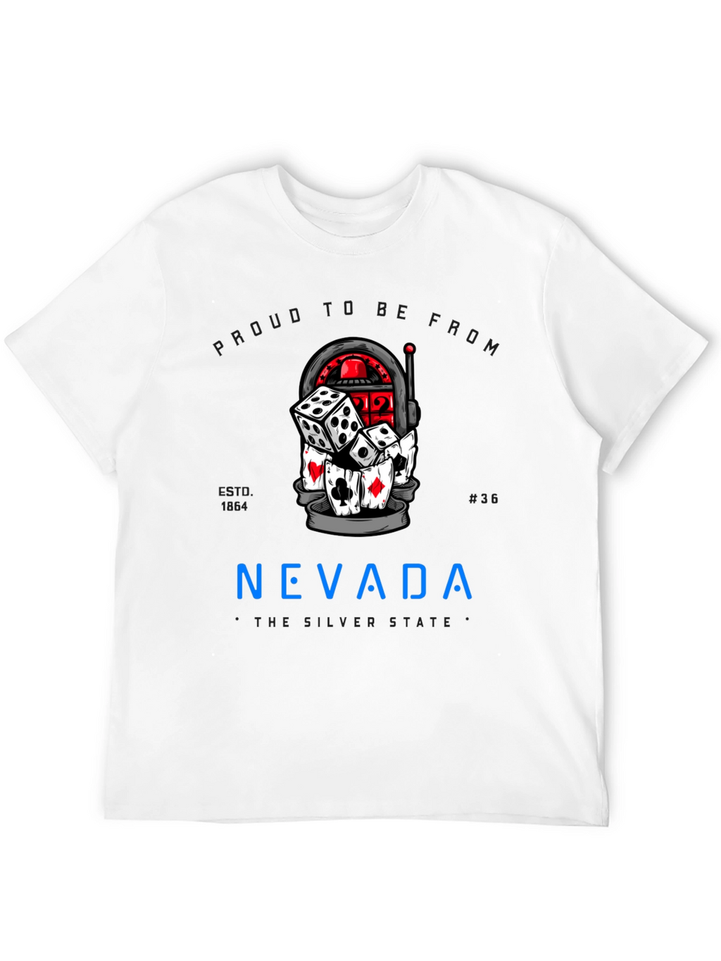 Nevada State Pride Graphic T-Shirt