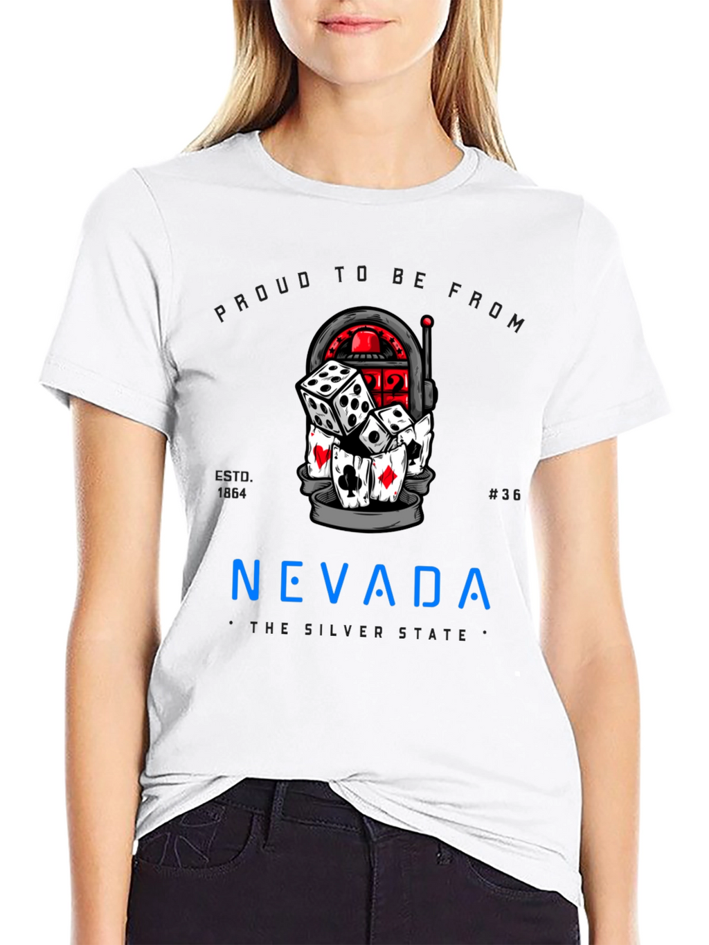 Nevada State Pride Graphic T-Shirt