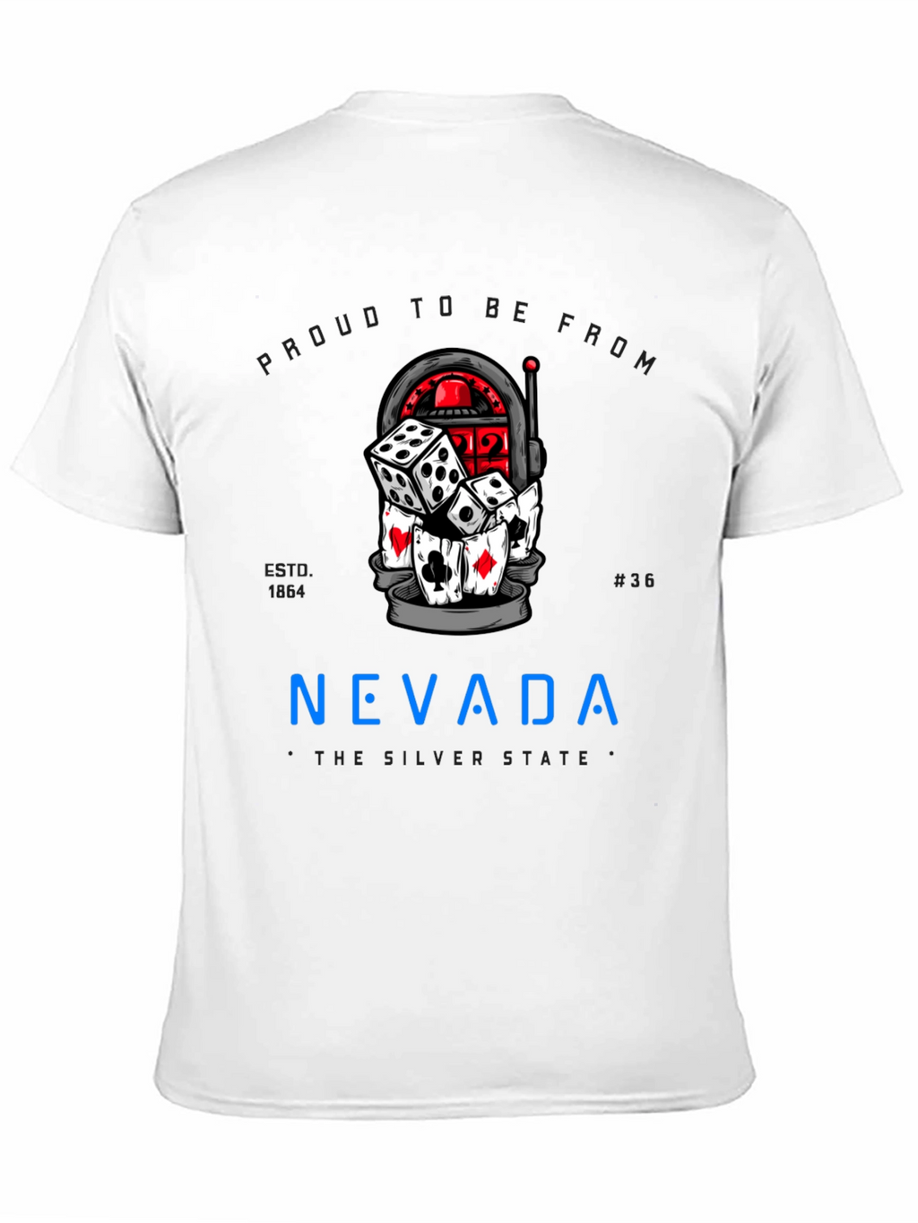 Nevada State Pride Graphic T-Shirt
