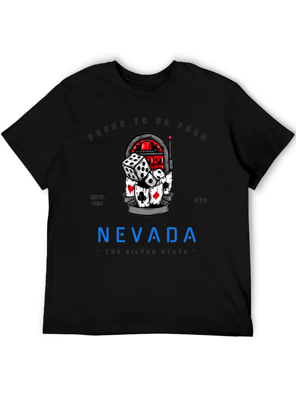 Nevada State Pride Graphic T-Shirt