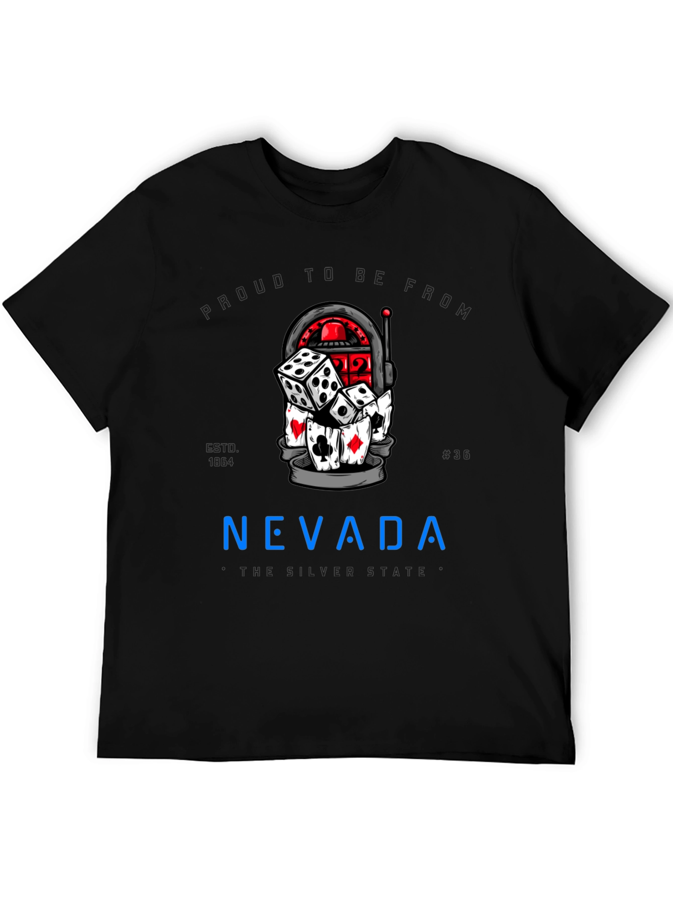 Nevada State Pride Graphic T-Shirt