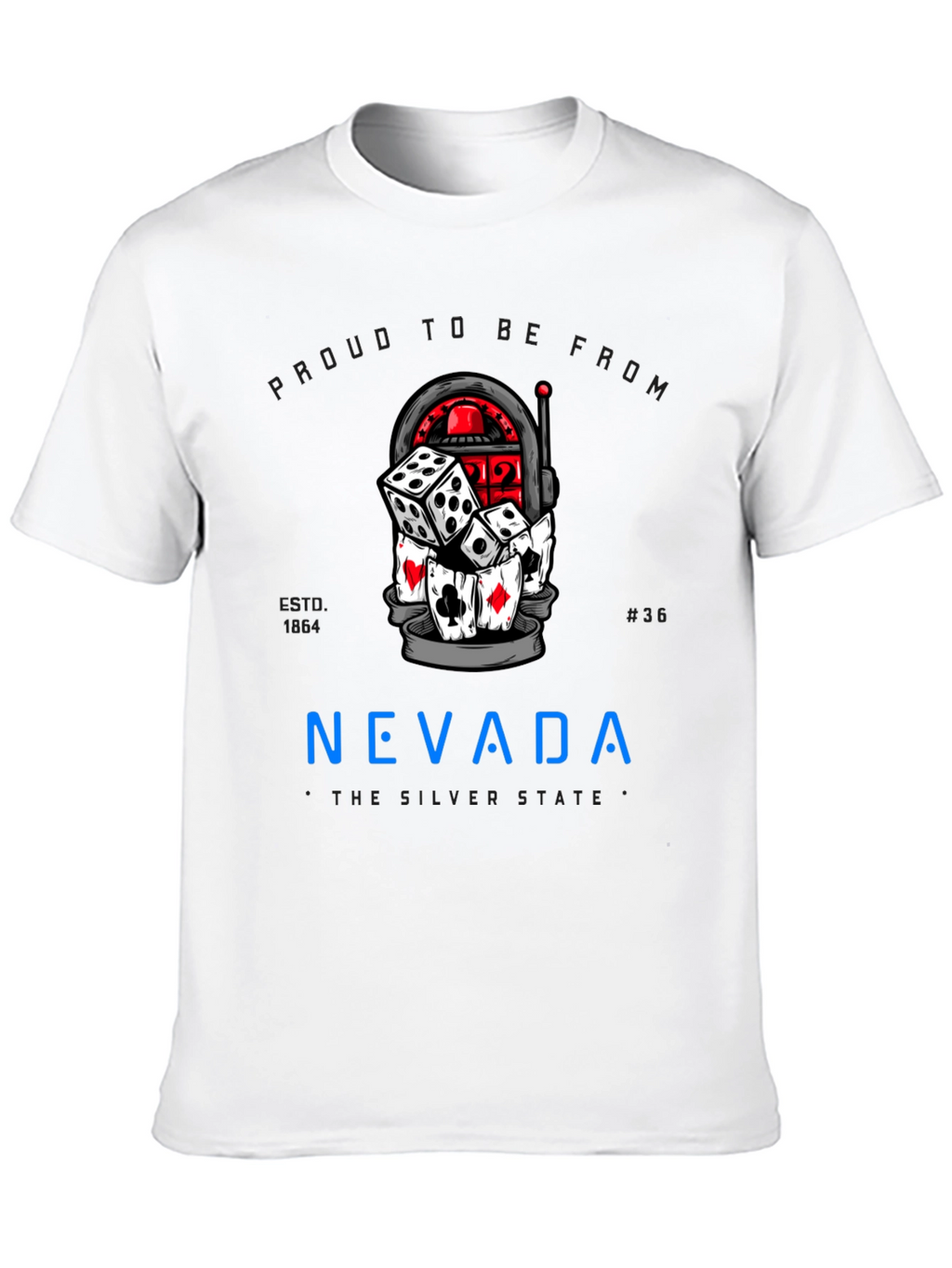 Nevada State Pride Graphic T-Shirt