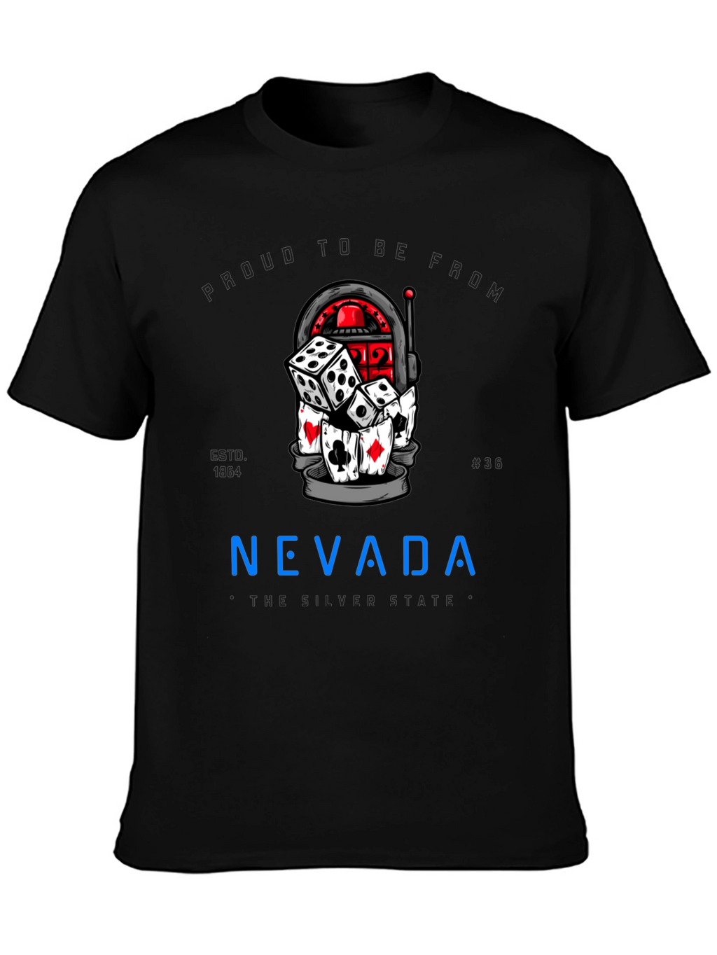 Nevada State Pride Graphic T-Shirt