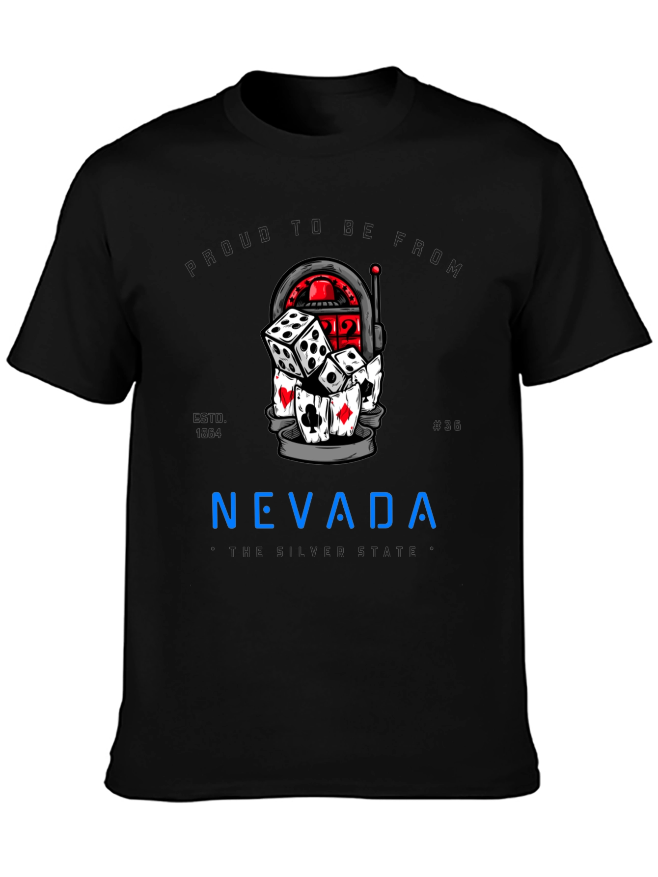 Nevada State Pride Graphic T-Shirt