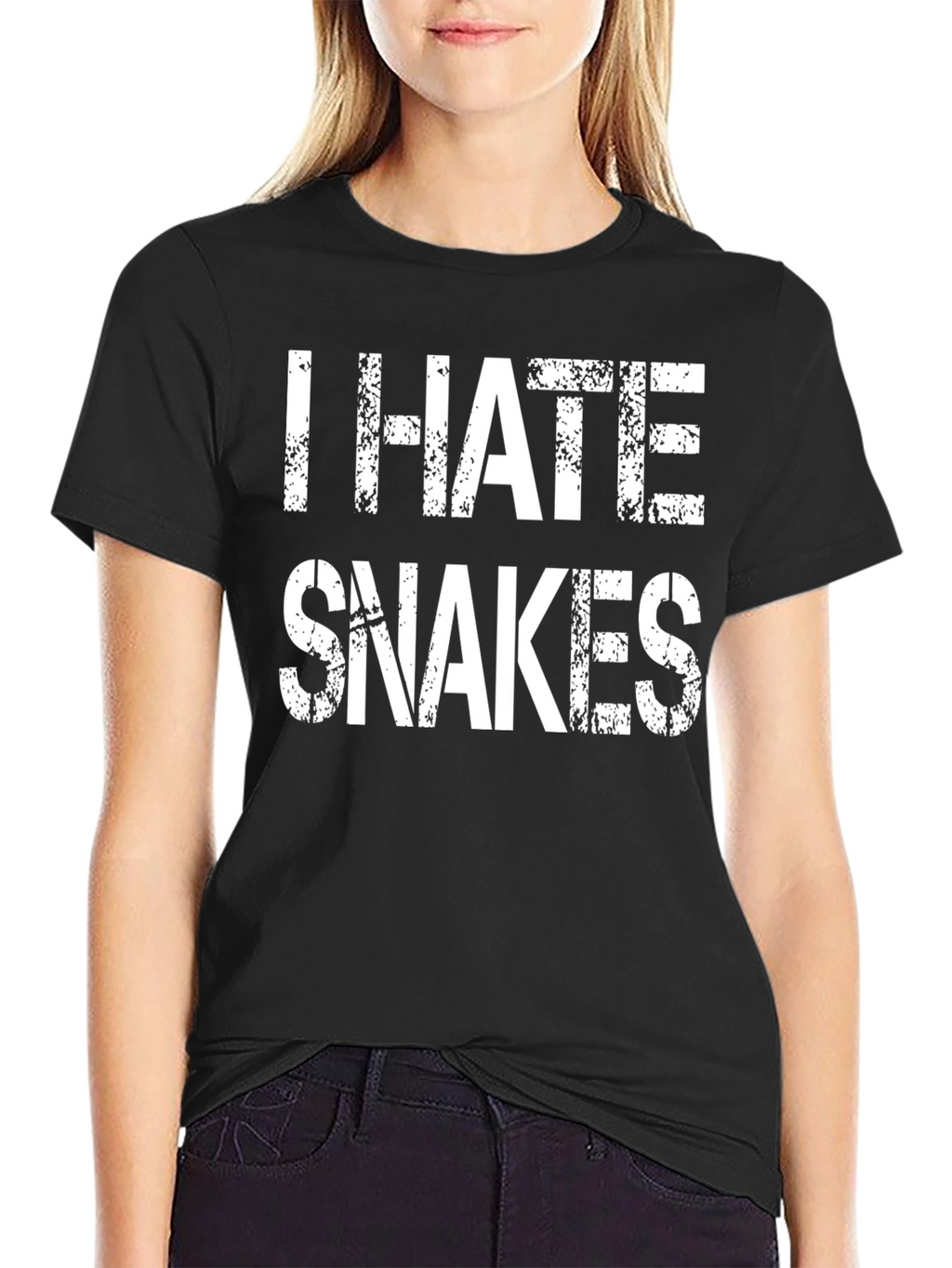 I Hate Snakes Graphic T-Shirt