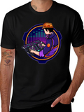 DJ Construction Worker Graphic Tee