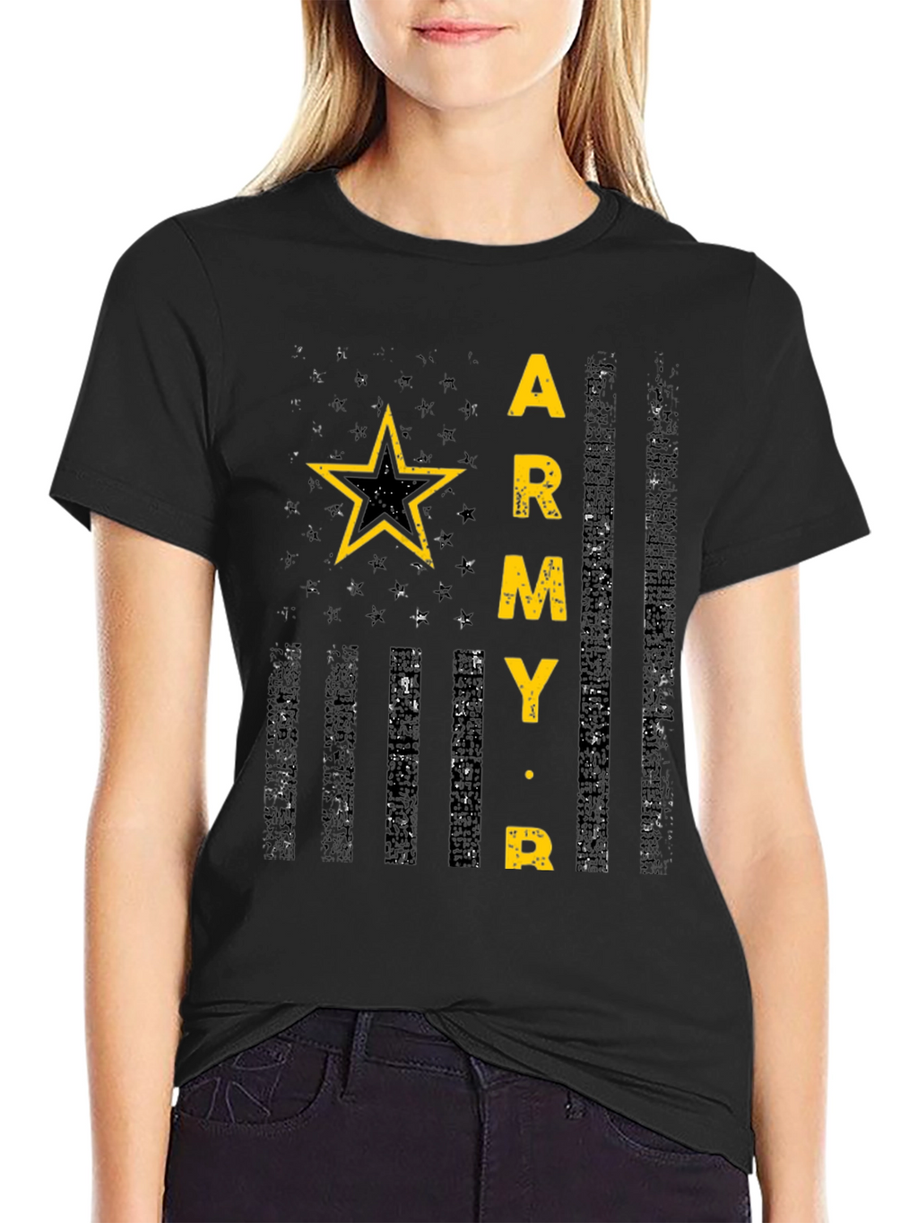 Army Flag Graphic T-Shirt