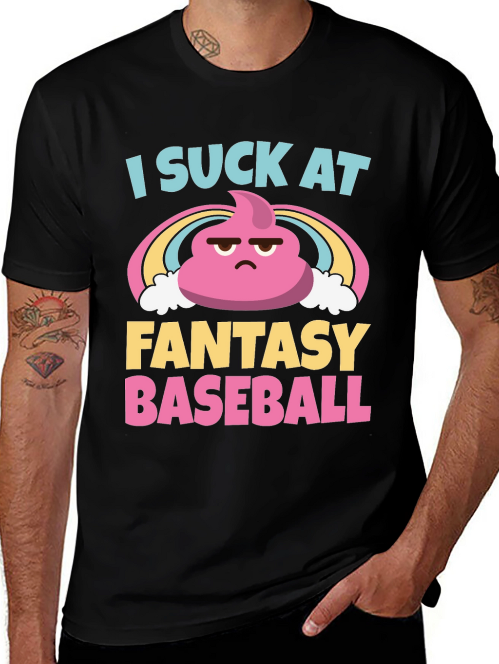 I Suck at Fantasy Baseball T-Shirt