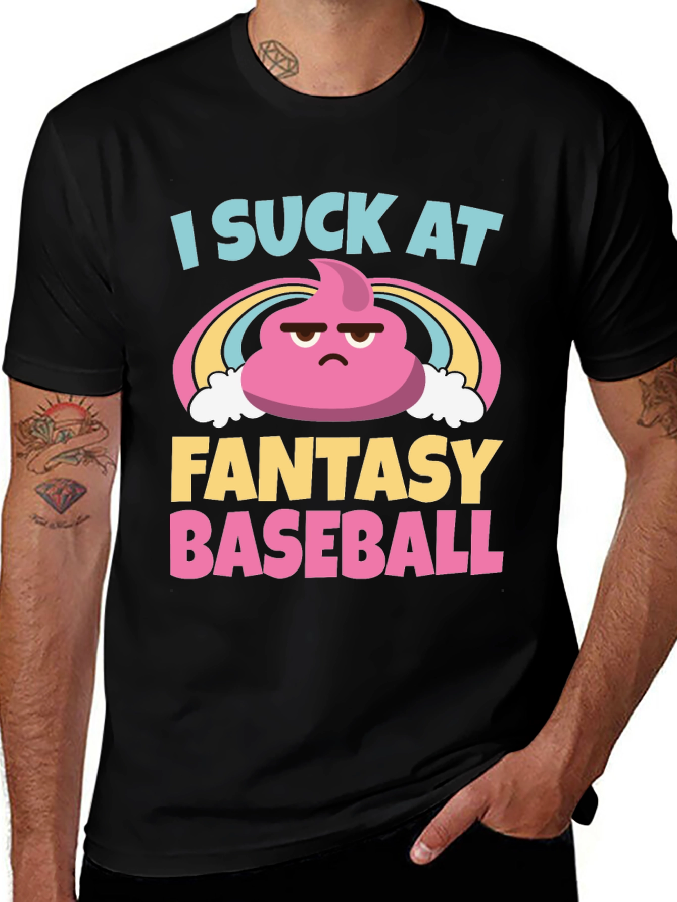 I Suck at Fantasy Baseball T-Shirt