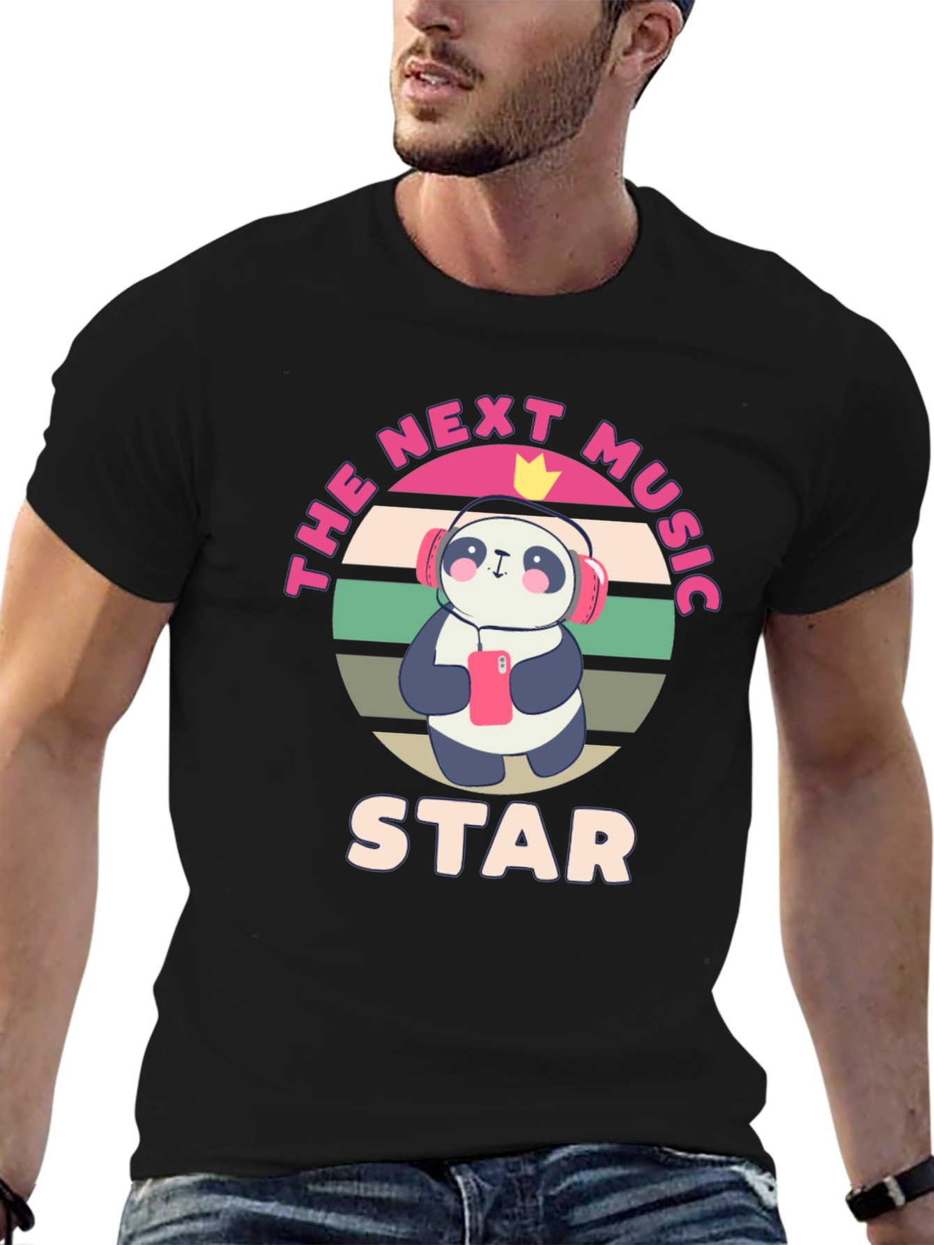 The Next Music Star Panda T-Shirt