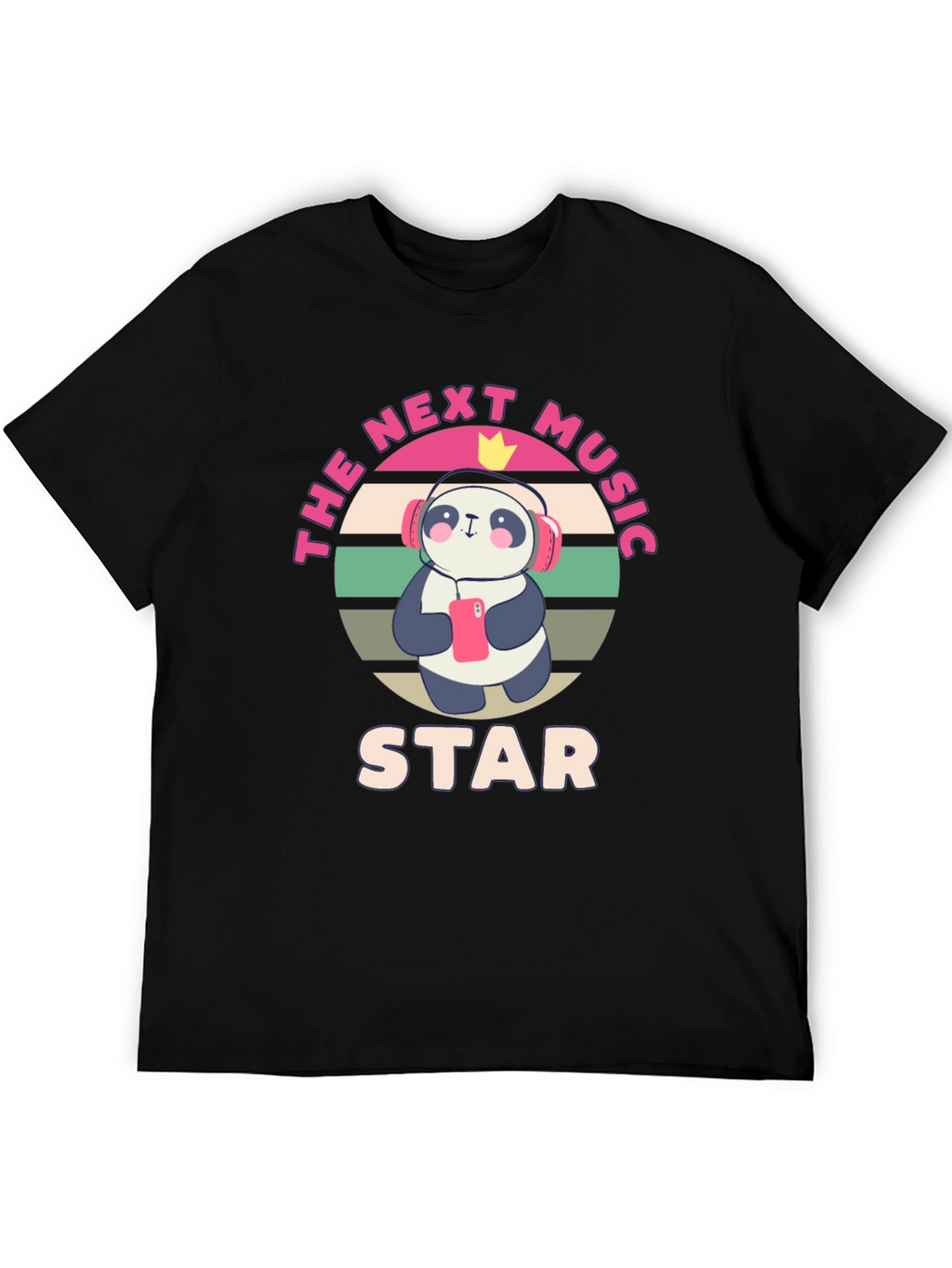 The Next Music Star Panda T-Shirt
