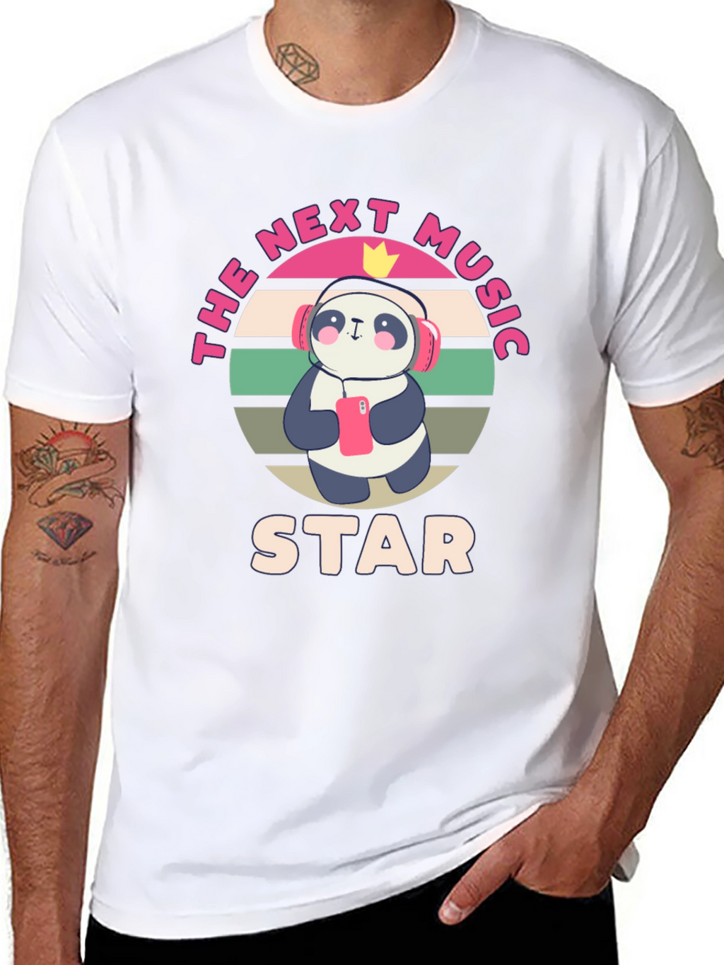 The Next Music Star Panda T-Shirt