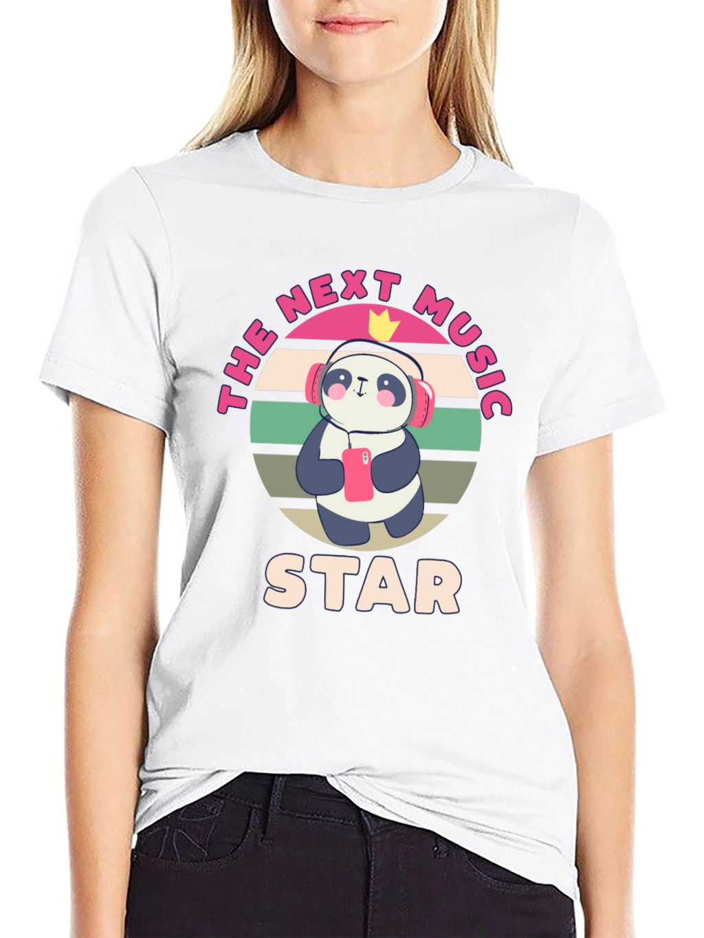 The Next Music Star Panda T-Shirt