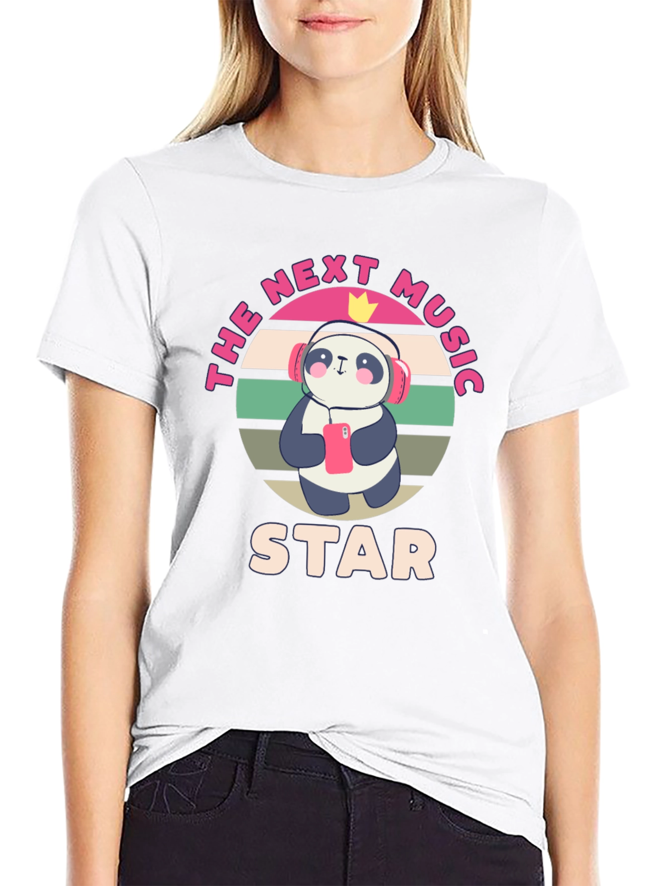 The Next Music Star Panda T-Shirt