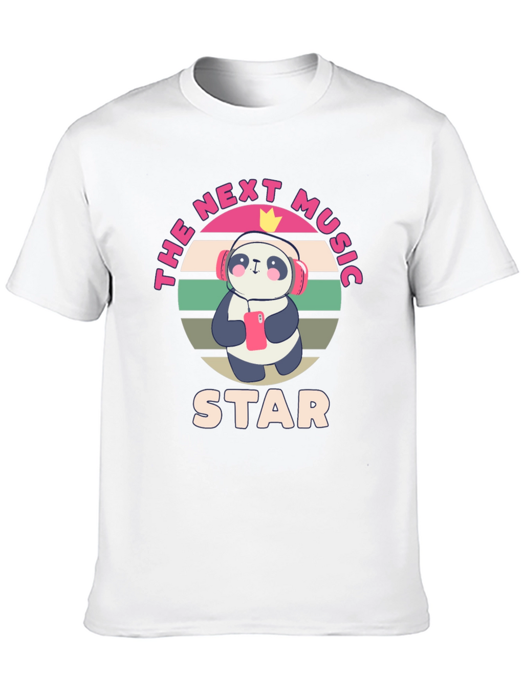 The Next Music Star Panda T-Shirt