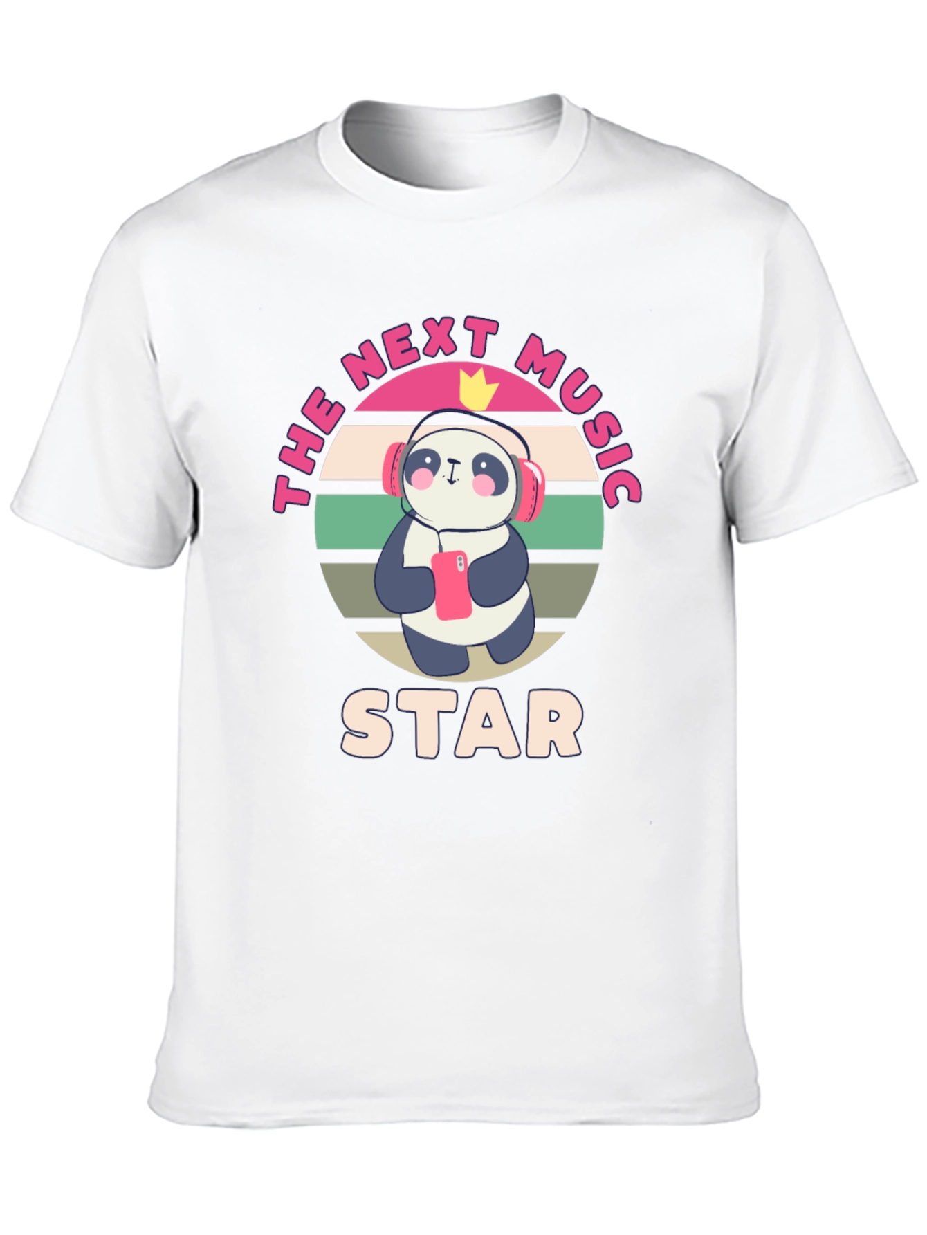 The Next Music Star Panda T-Shirt