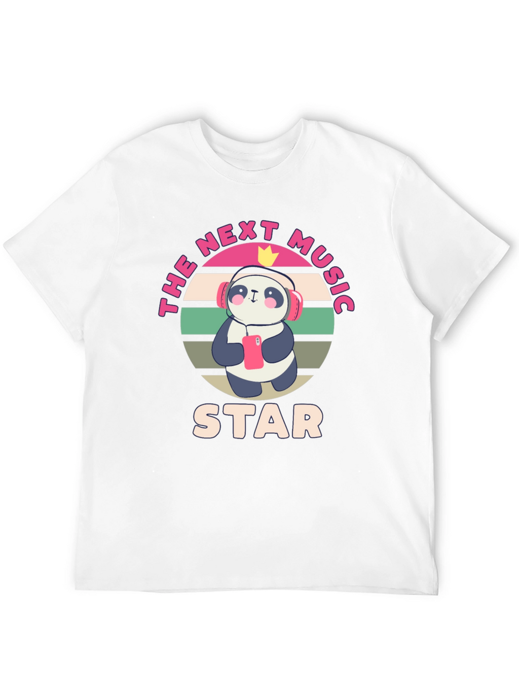 The Next Music Star Panda T-Shirt