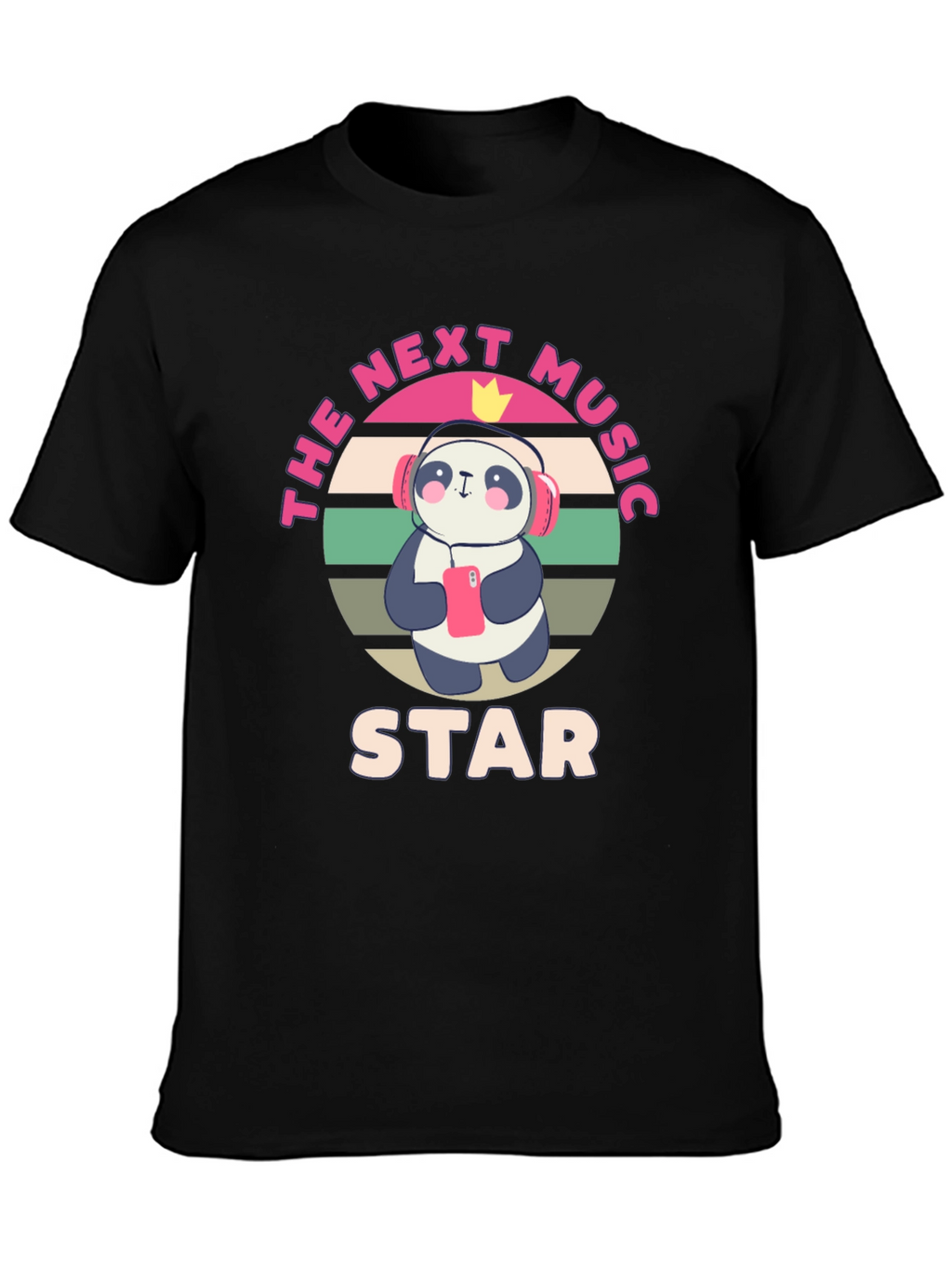The Next Music Star Panda T-Shirt