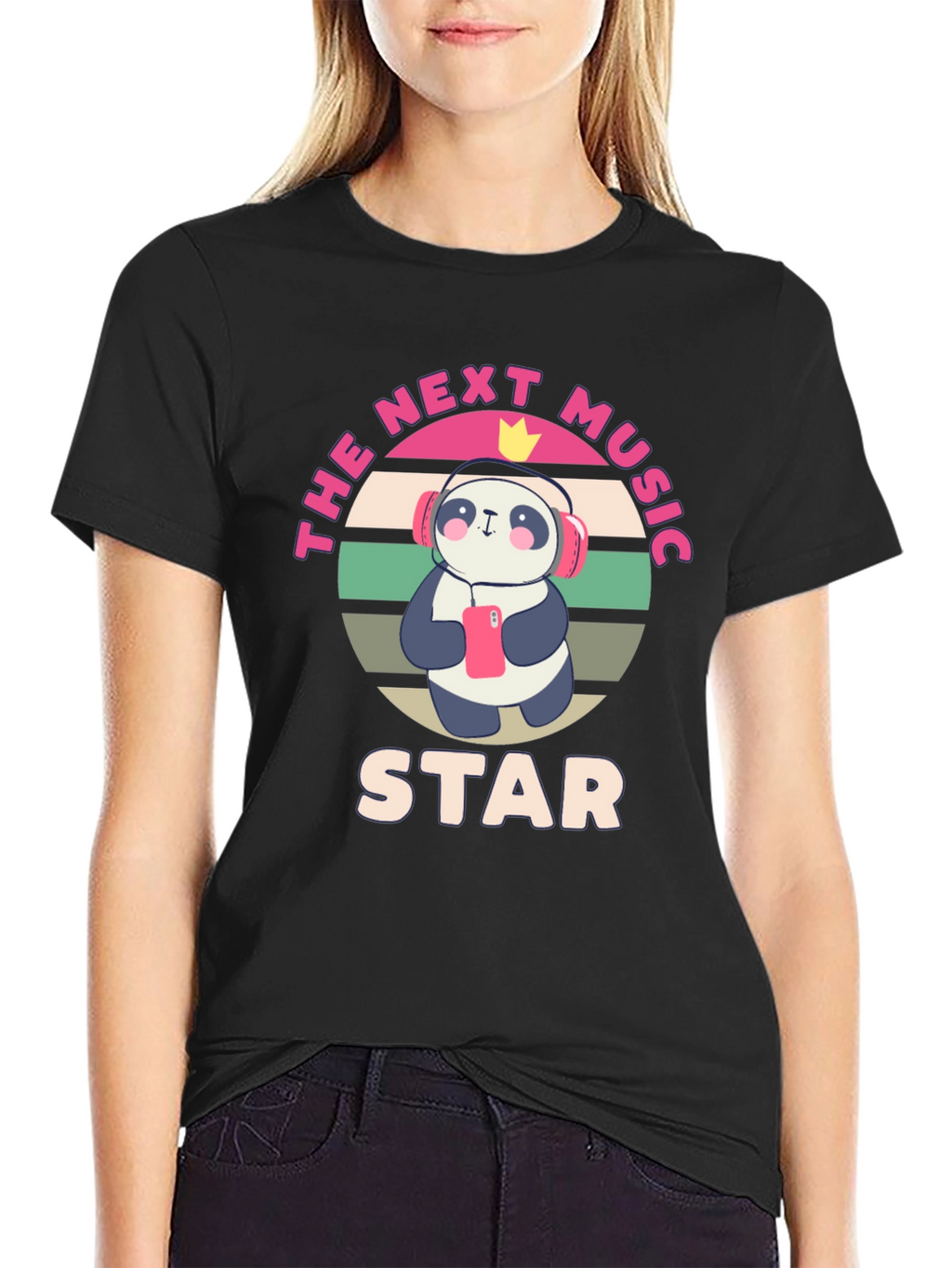 The Next Music Star Panda T-Shirt
