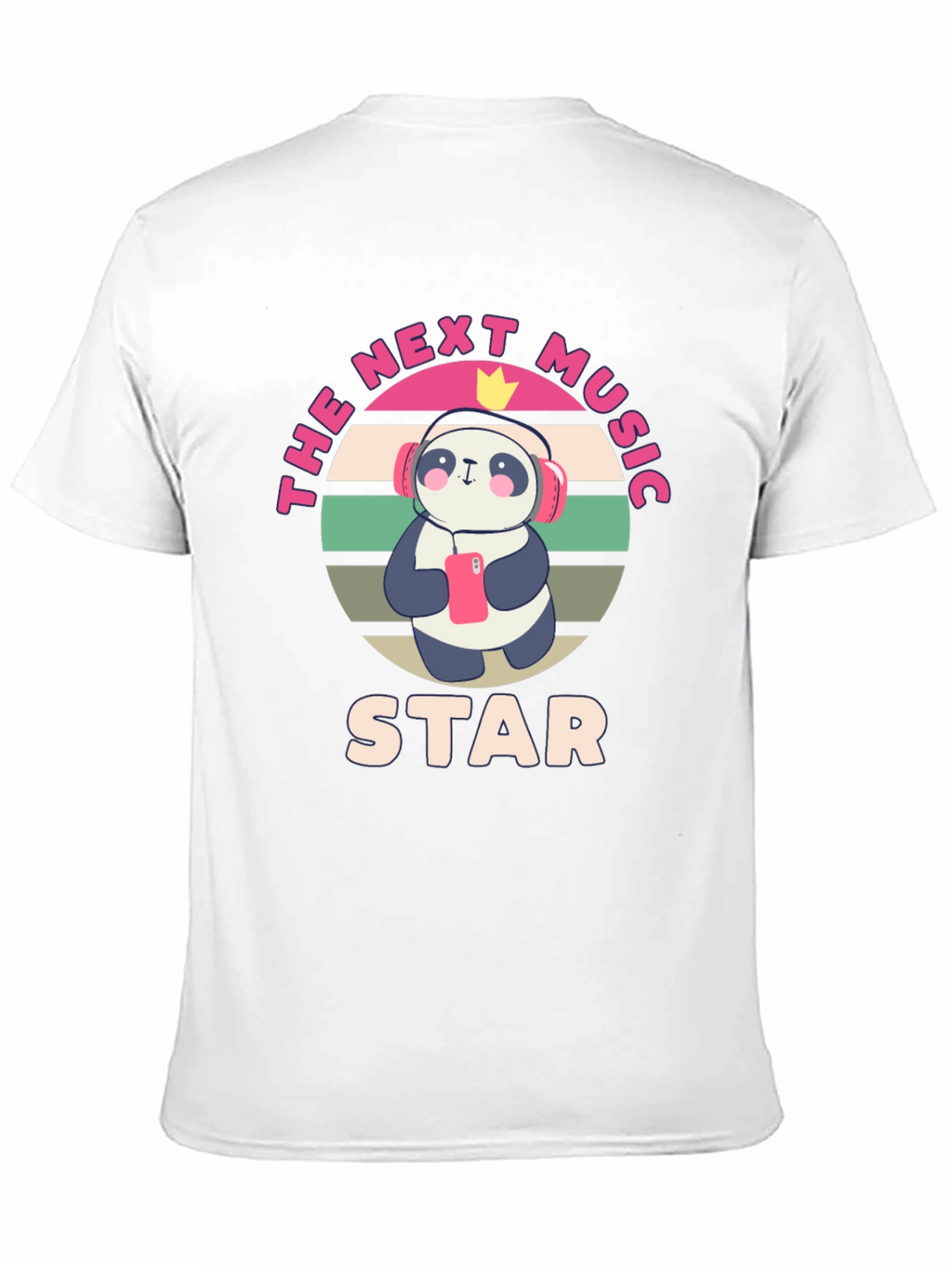 The Next Music Star Panda T-Shirt