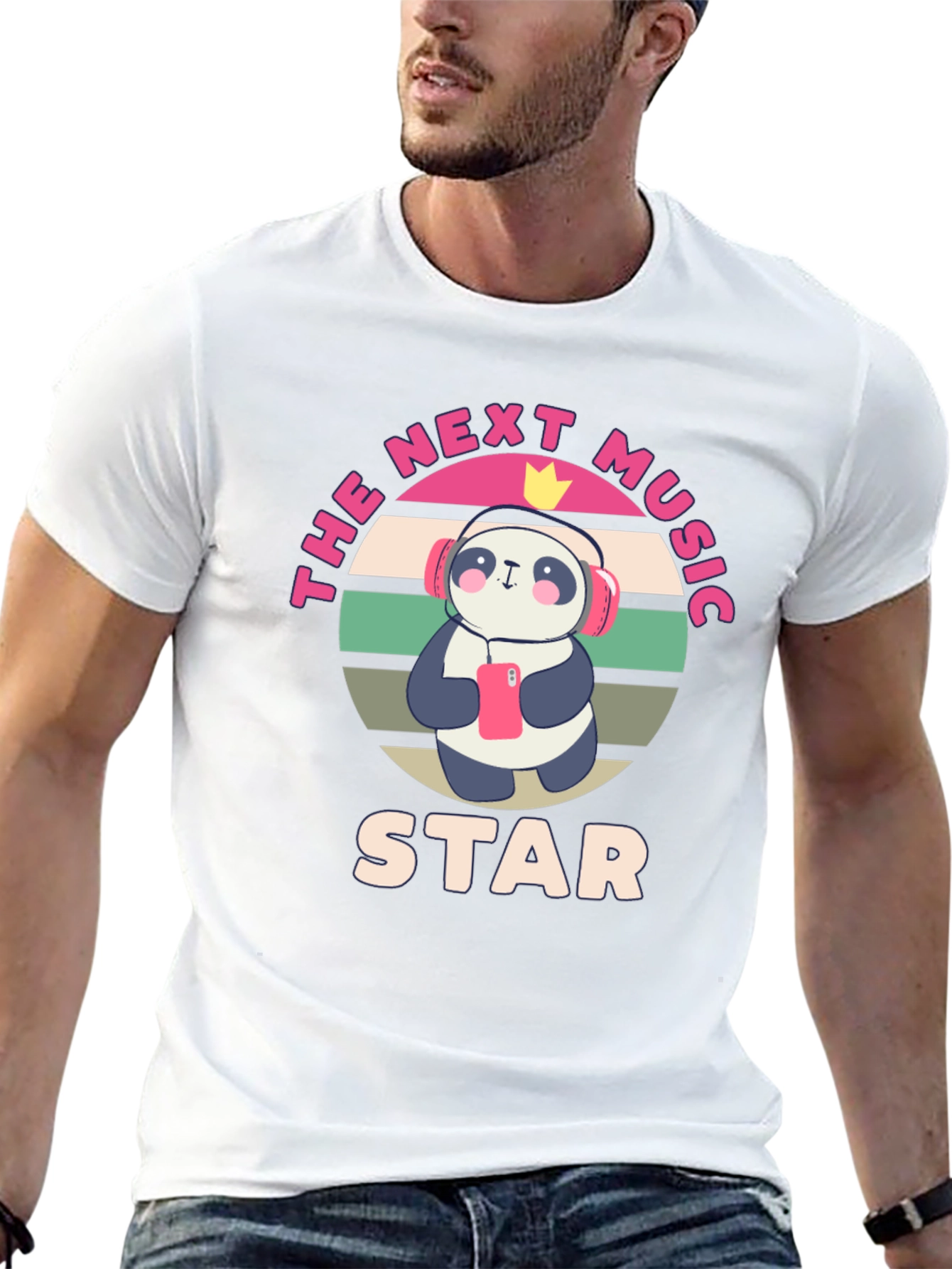 The Next Music Star Panda T-Shirt