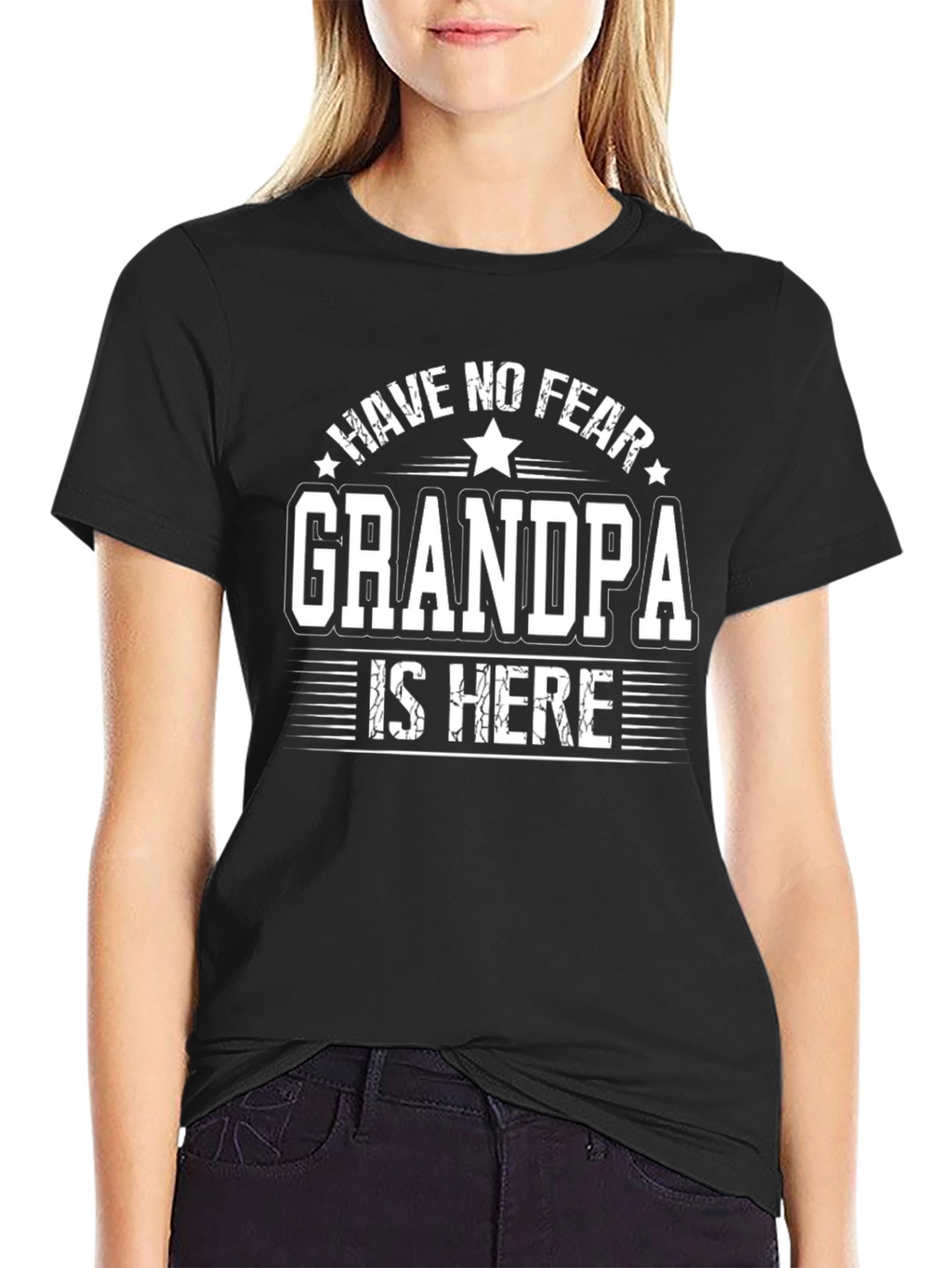 Have No Fear Grandpa Is Here Graphic Tee