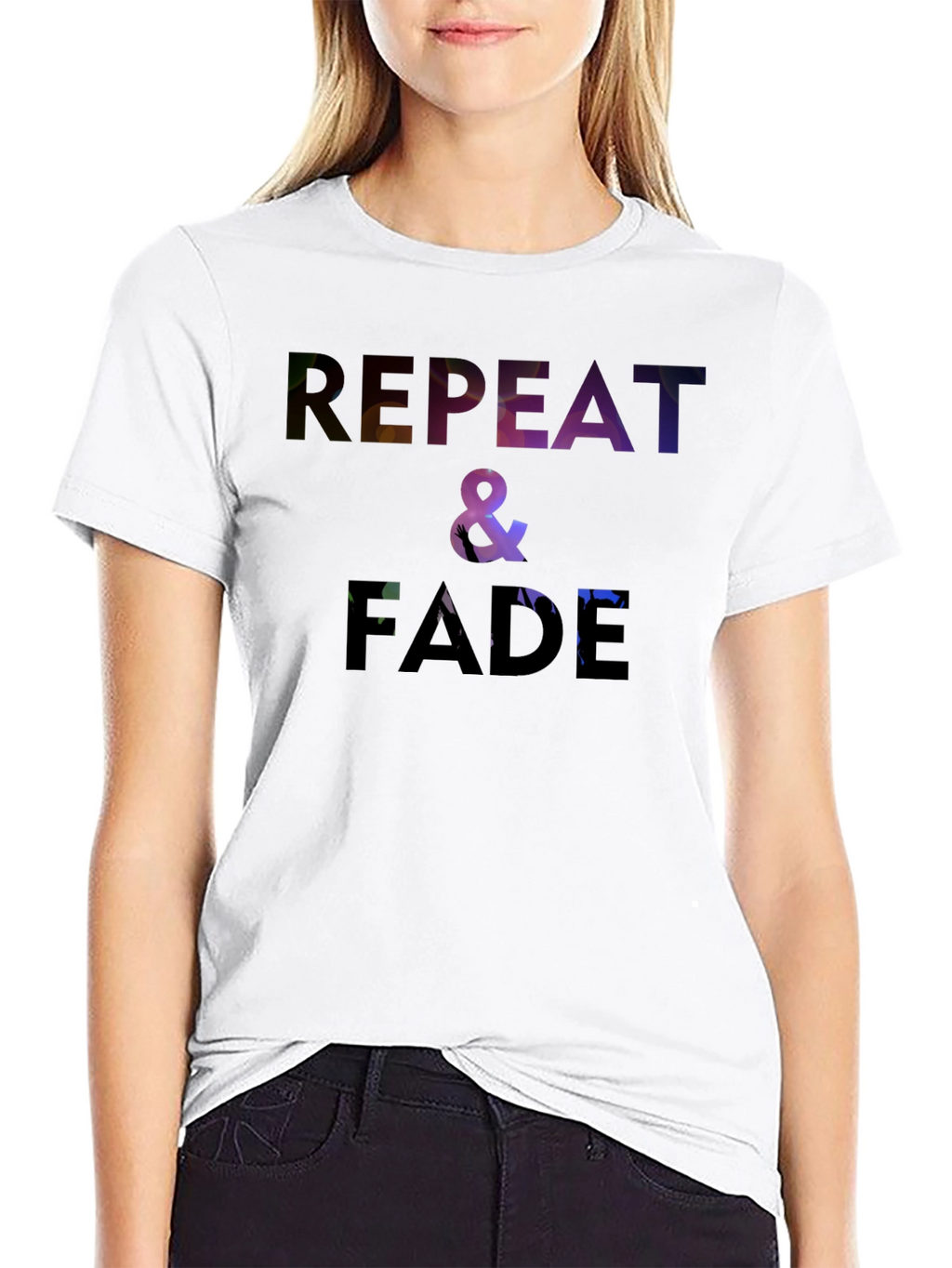 Repeat & Fade Graphic T-Shirt
