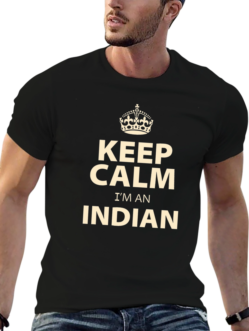 Keep Calm Im Indian T-Shirt