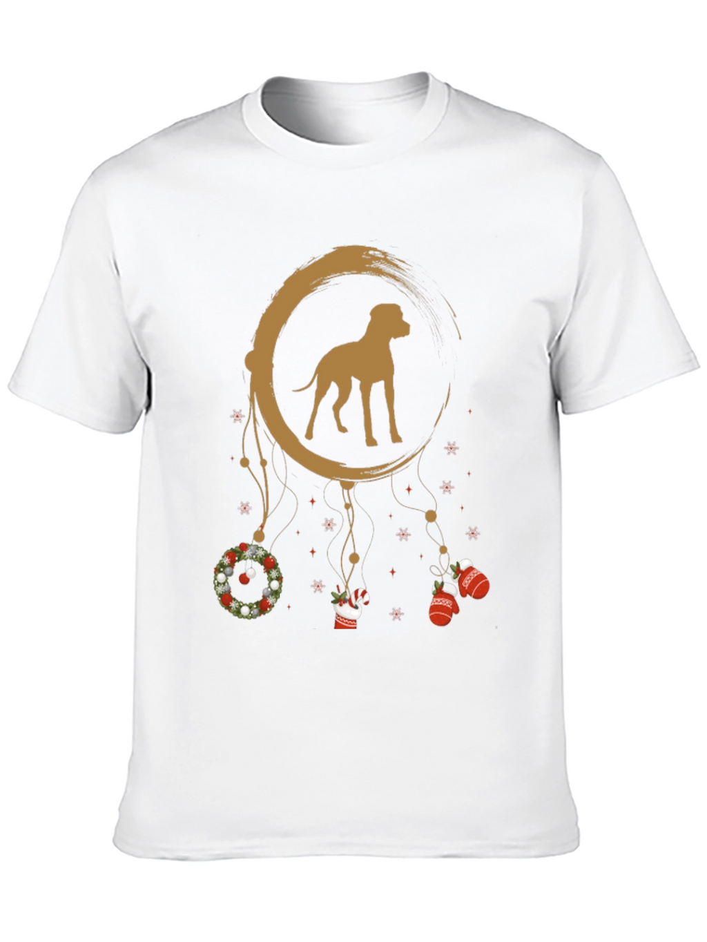 Dog Dreamcatcher Christmas Tee
