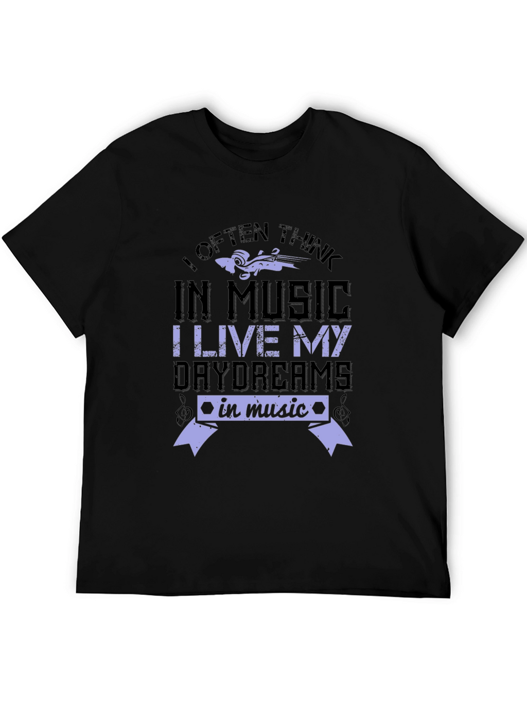 Music Lover T-Shirt - I Often Think In Music