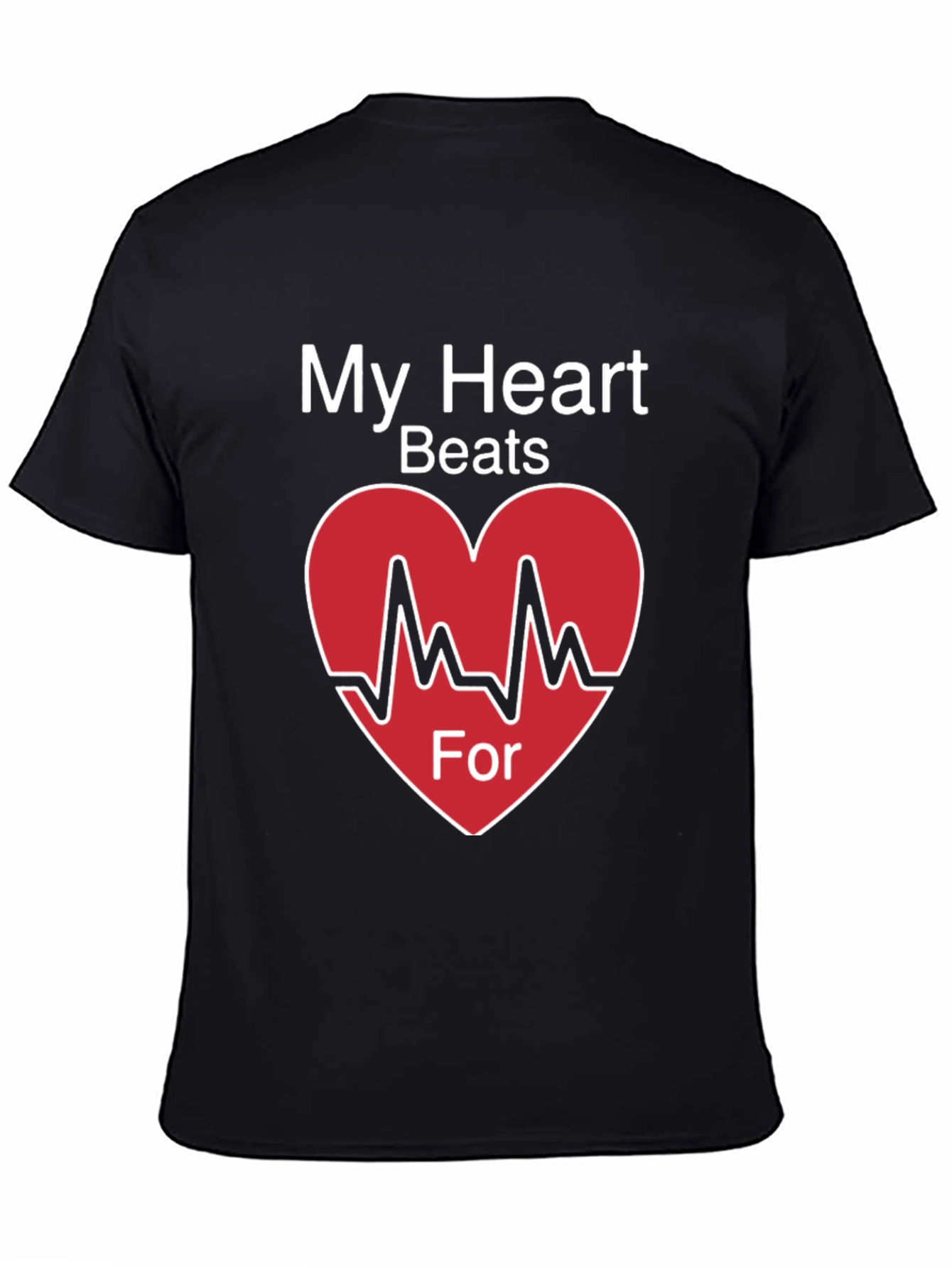 My Heart Beats For Valentines Day T-Shirt