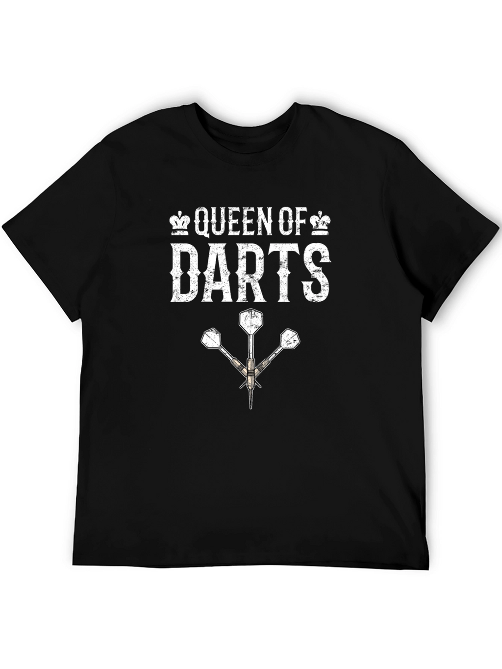 Queen of Darts T-Shirt - Dart Player Apparel