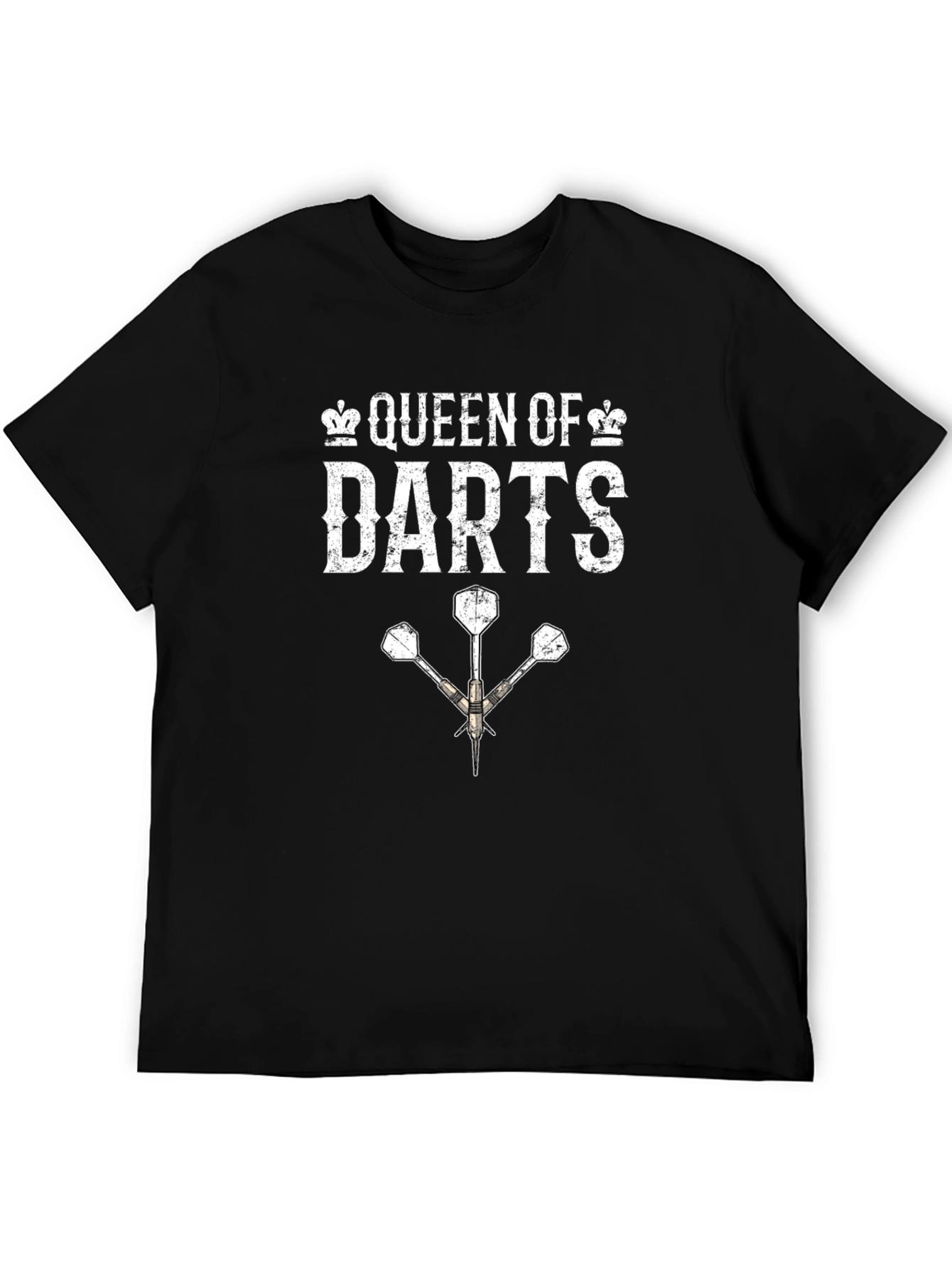 Queen of Darts T-Shirt - Dart Player Apparel