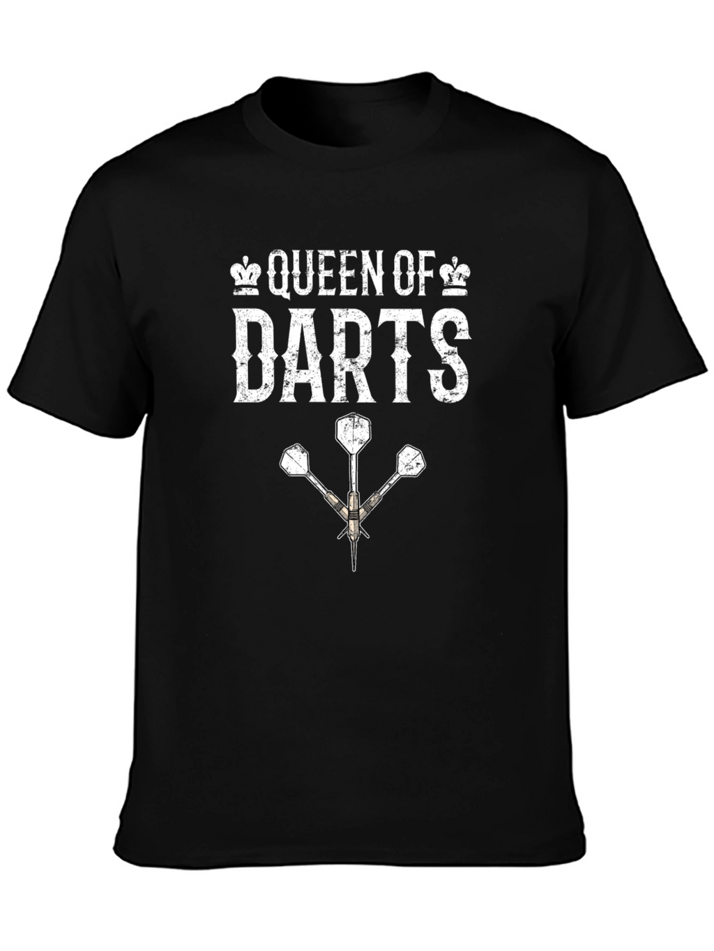 Queen of Darts T-Shirt - Dart Player Apparel