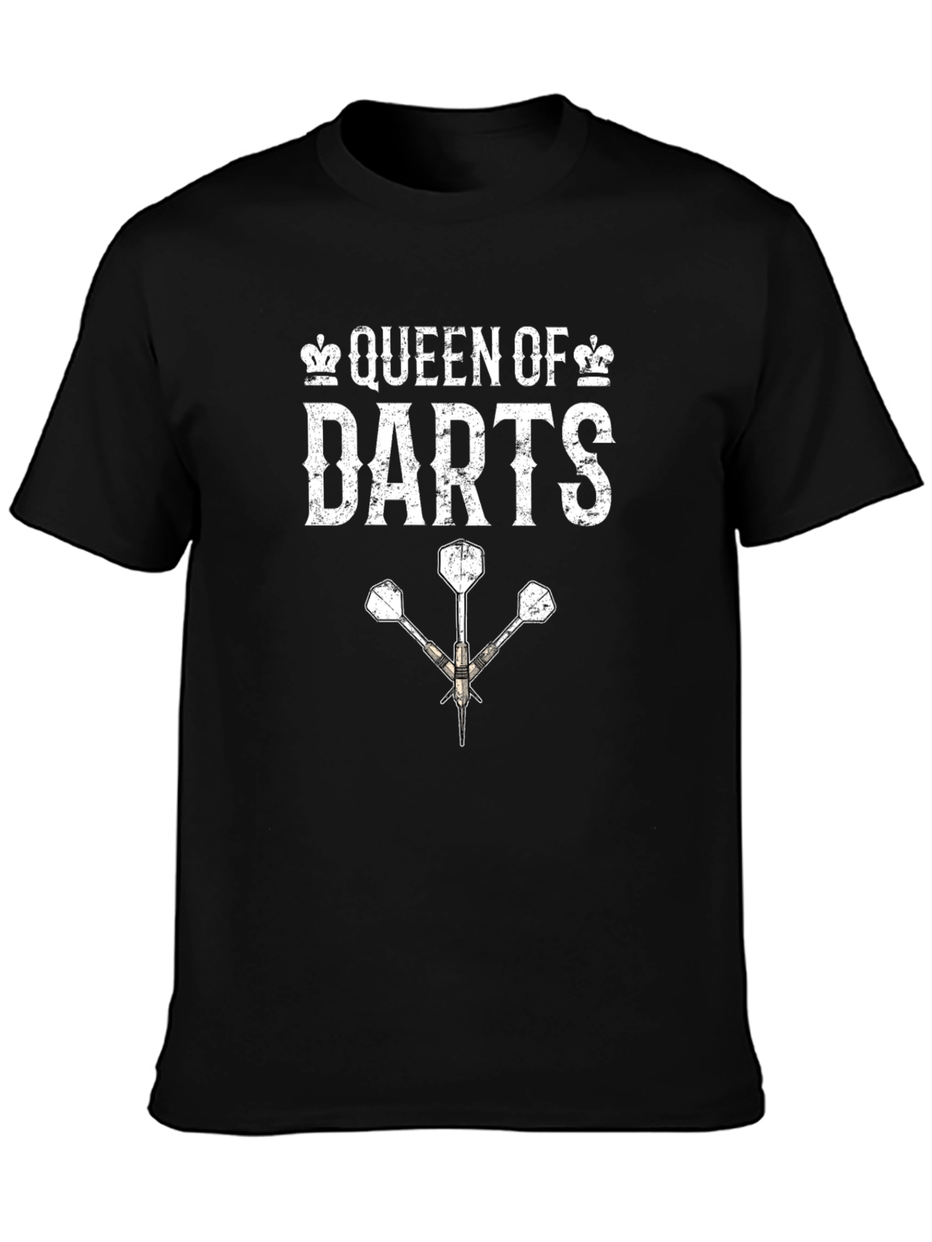 Queen of Darts T-Shirt - Dart Player Apparel