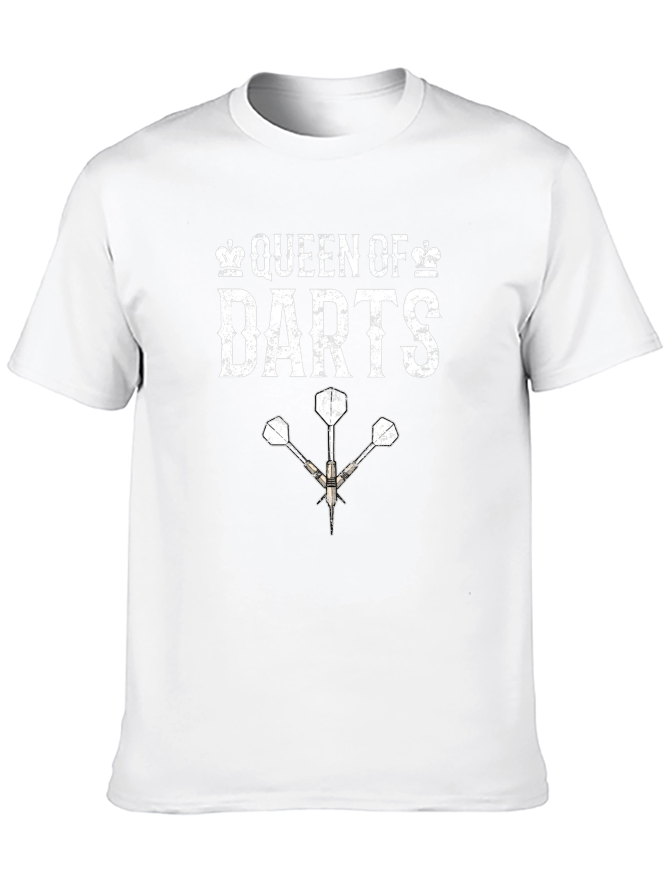 Queen of Darts T-Shirt - Dart Player Apparel