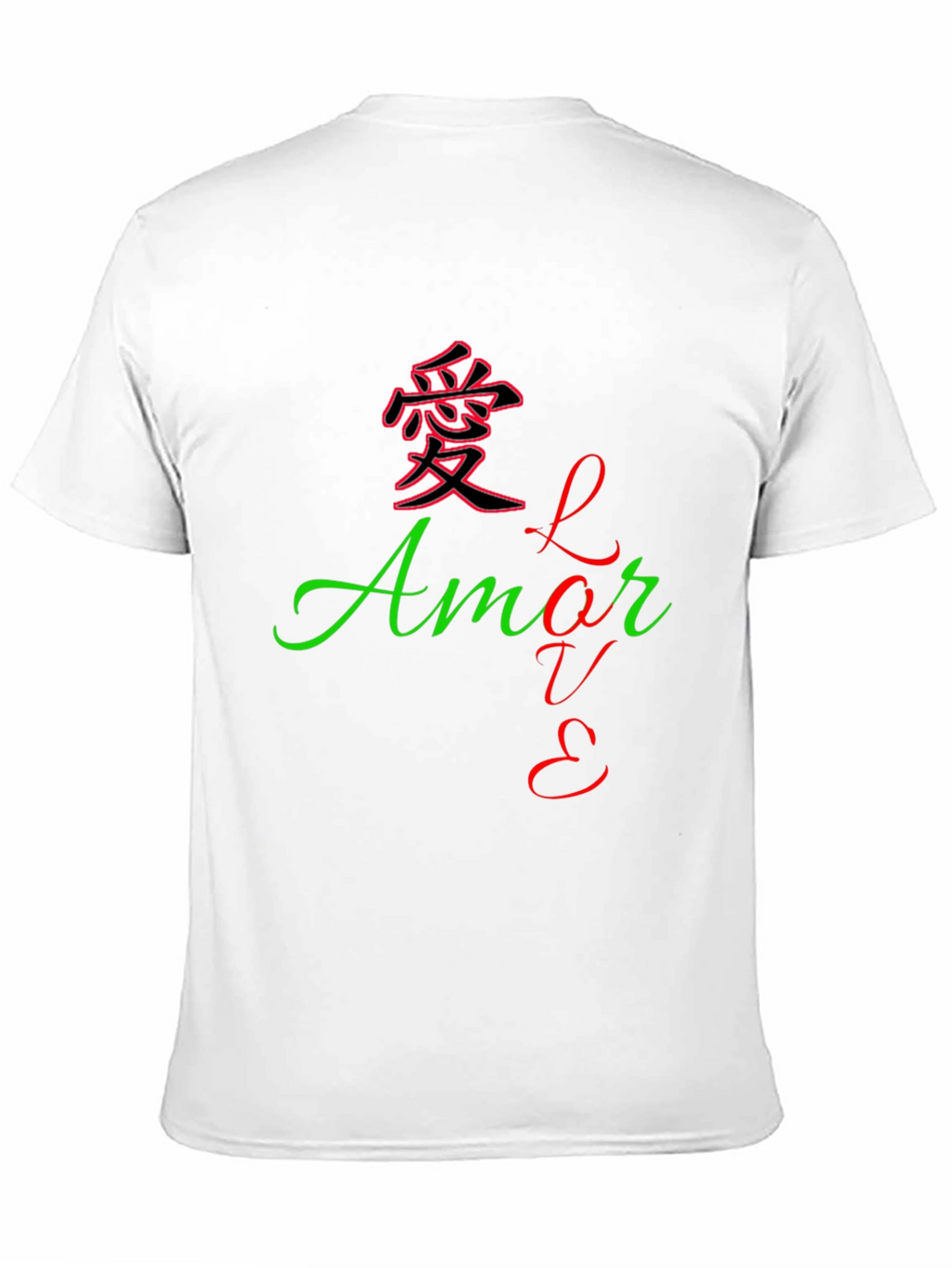 Love in Different Languages Graphic T-Shirt