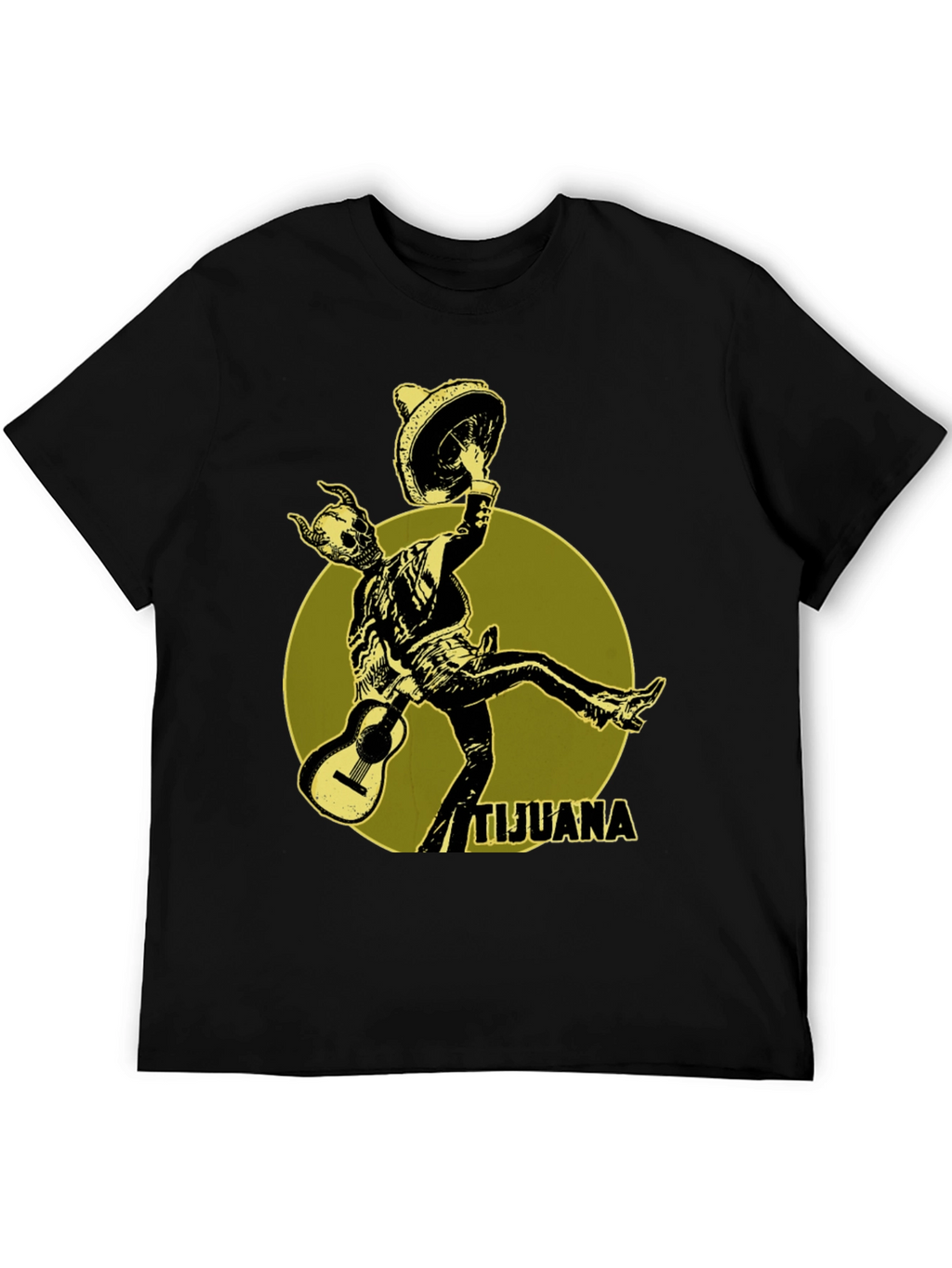 Tijuana Skeleton Mariachi T-Shirt