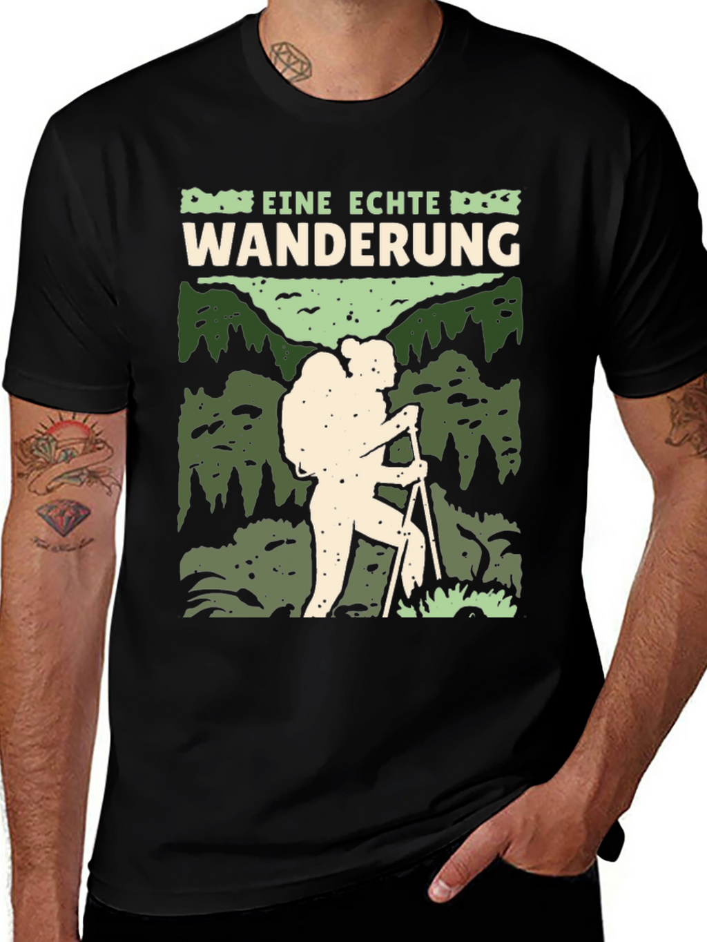 Hiking Adventure T-Shirt - Eine Echte Wanderung