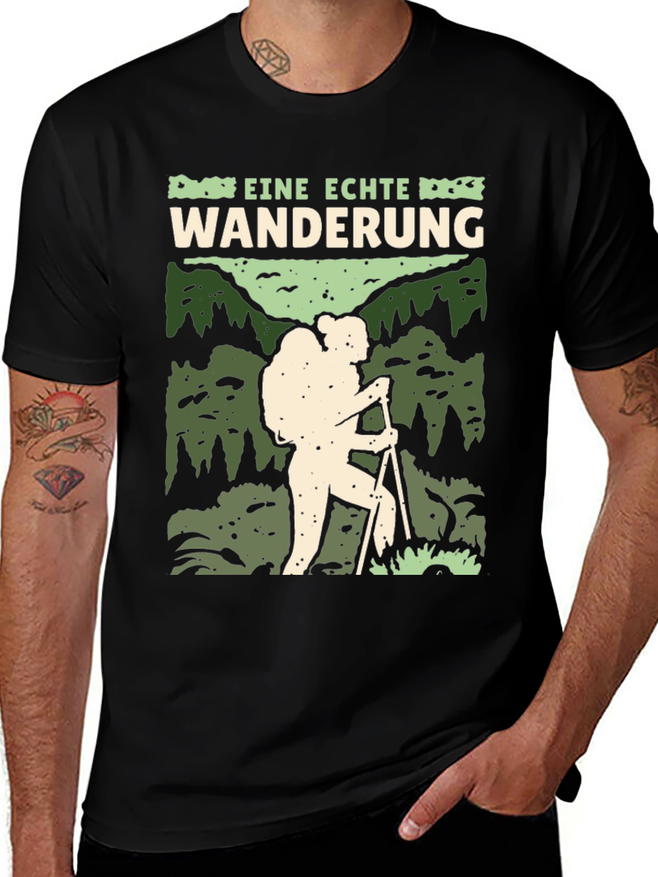 Hiking Adventure T-Shirt - Eine Echte Wanderung