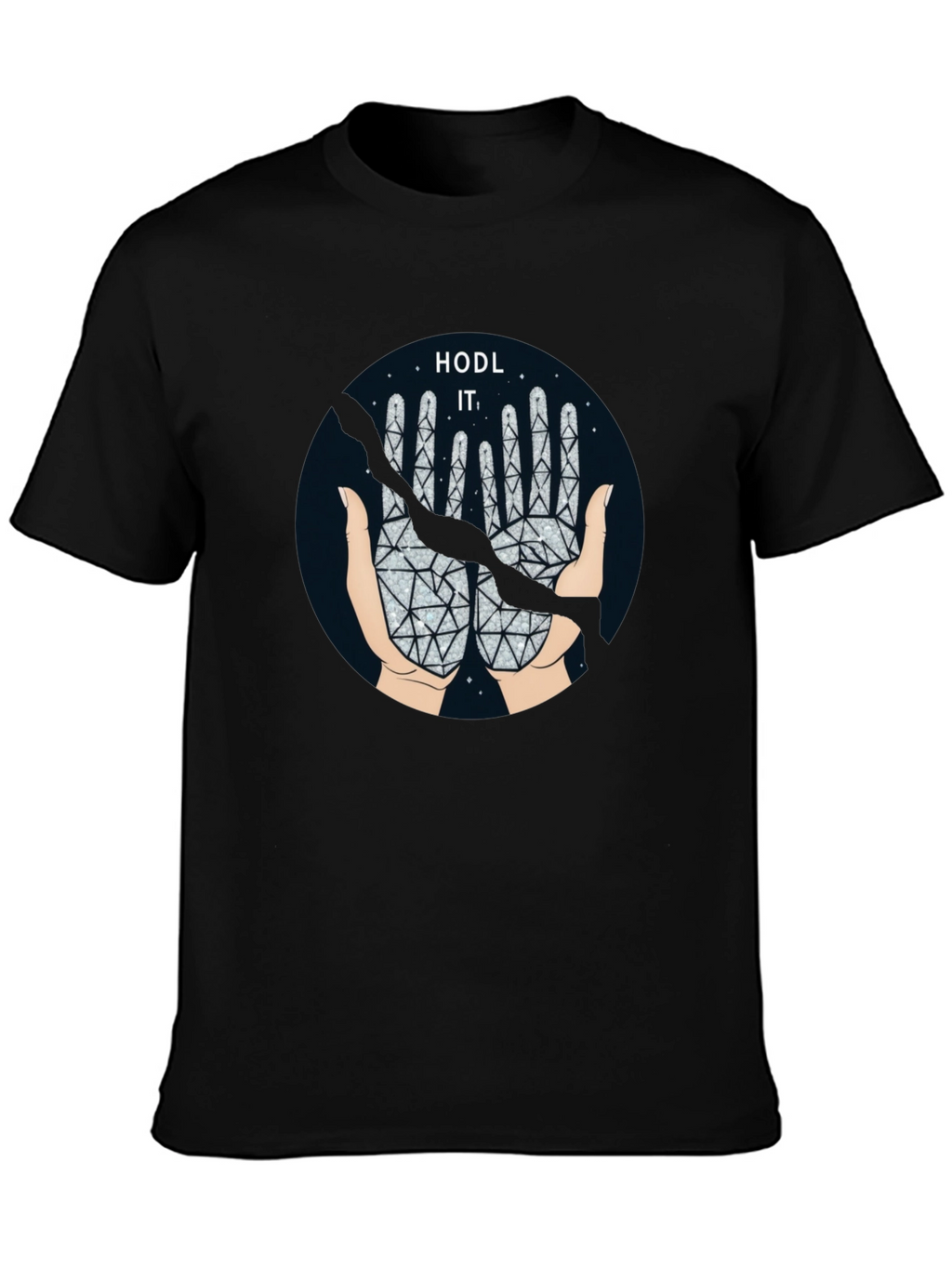 HODL IT Tee - Crypto Diamond Hands T-Shirt