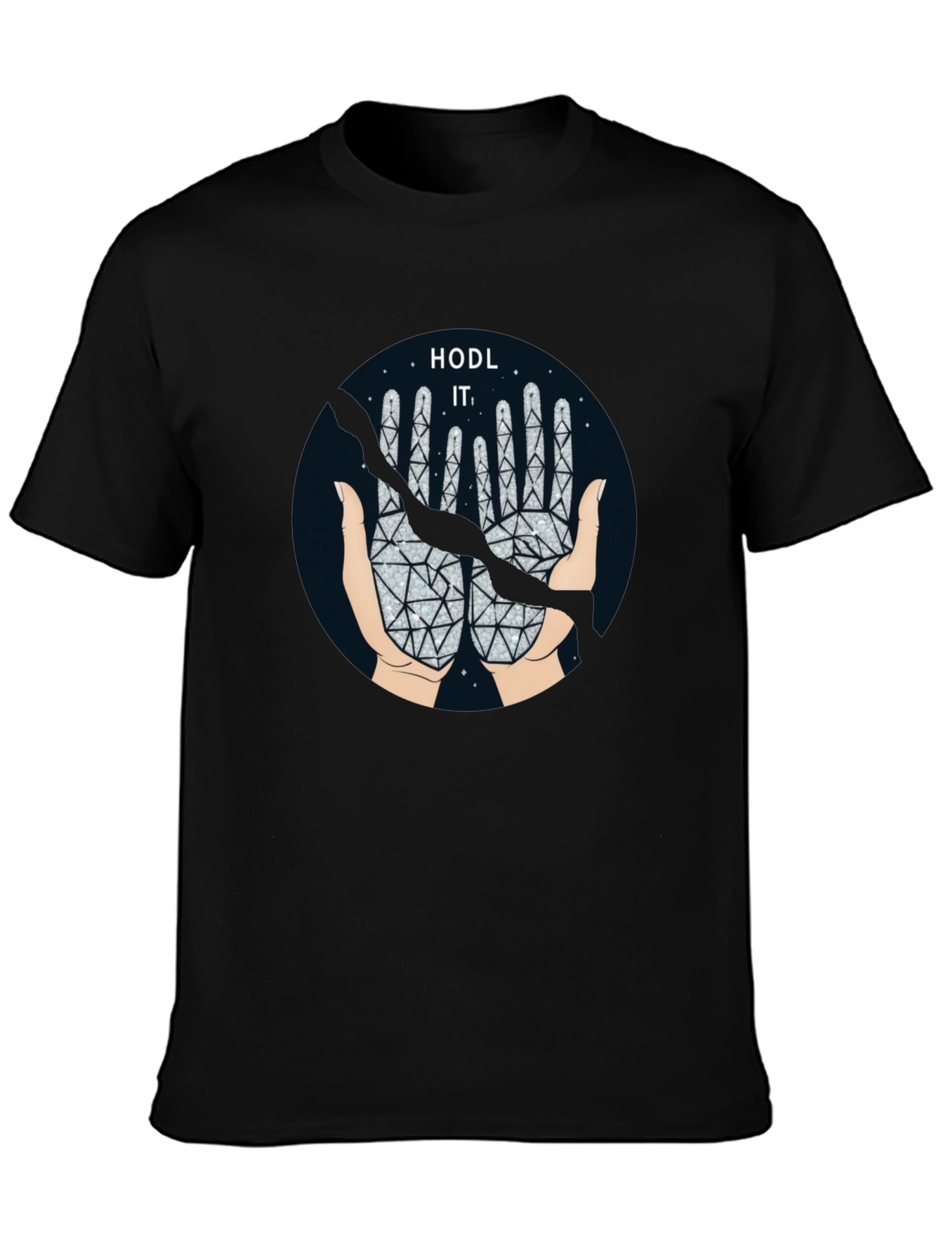 HODL IT Tee - Crypto Diamond Hands T-Shirt