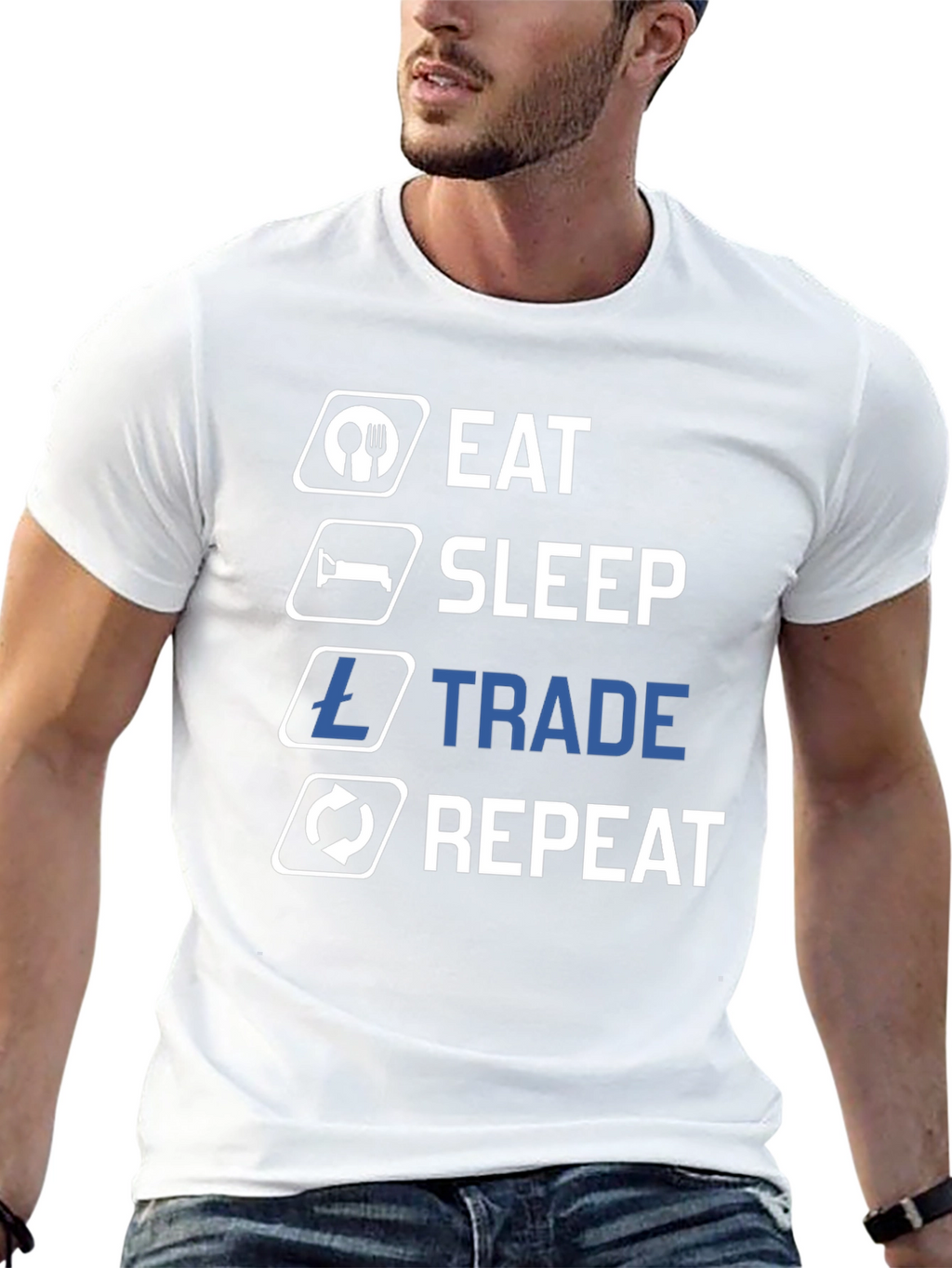 Eat Sleep Trade Repeat T-Shirt