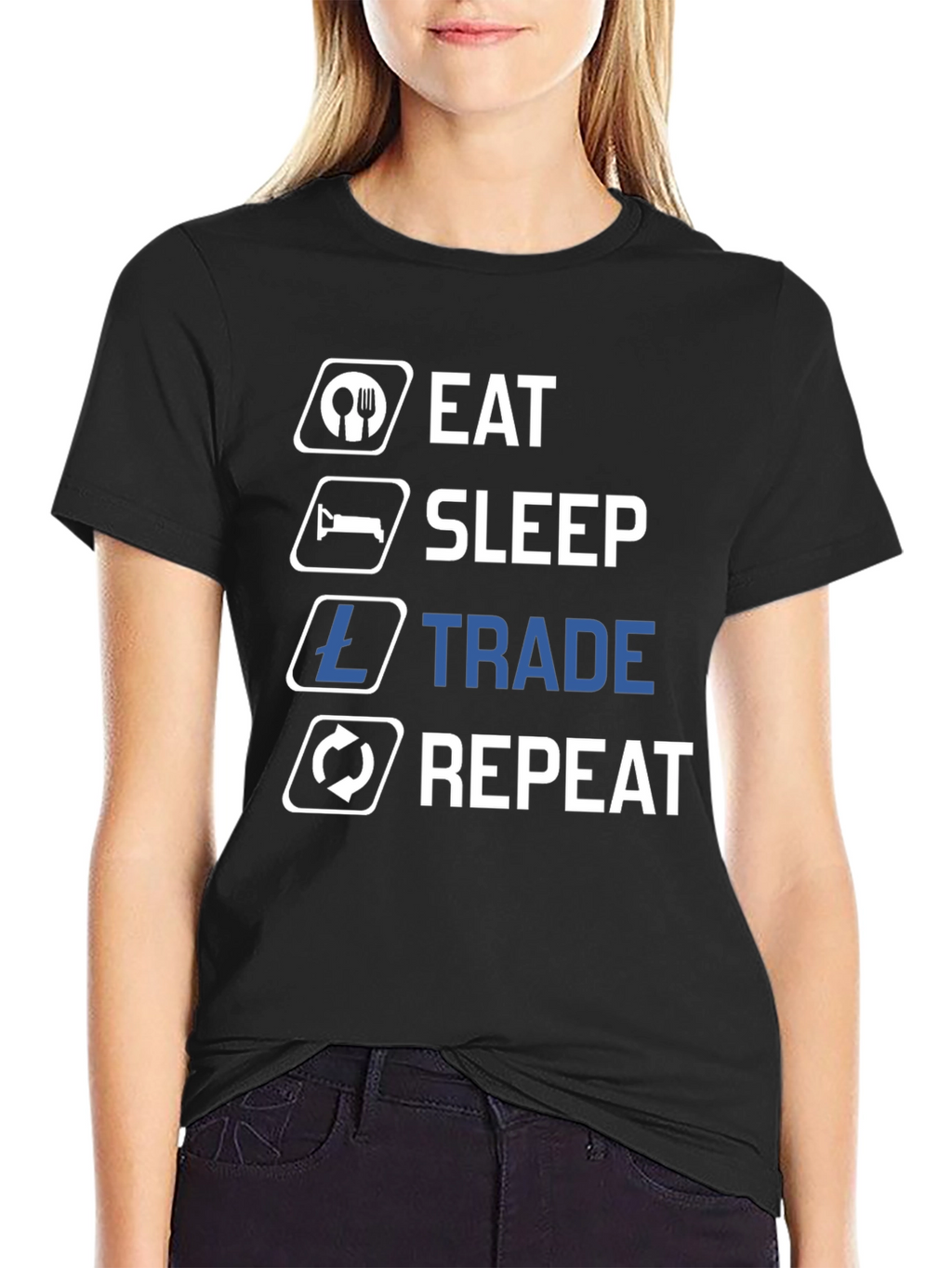 Eat Sleep Trade Repeat T-Shirt