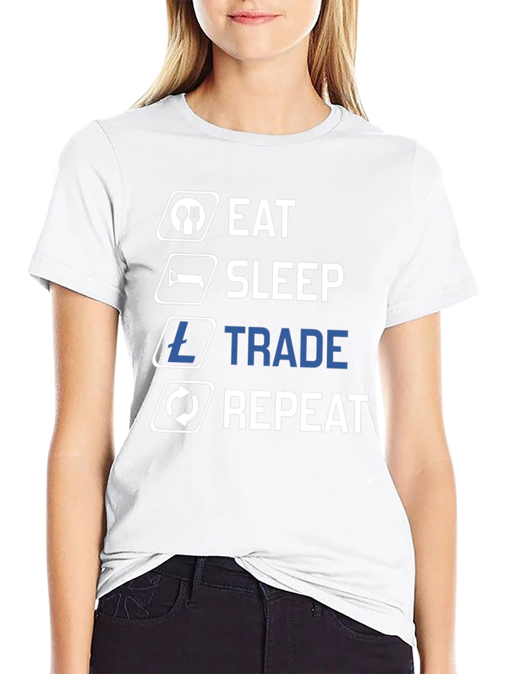 Eat Sleep Trade Repeat T-Shirt